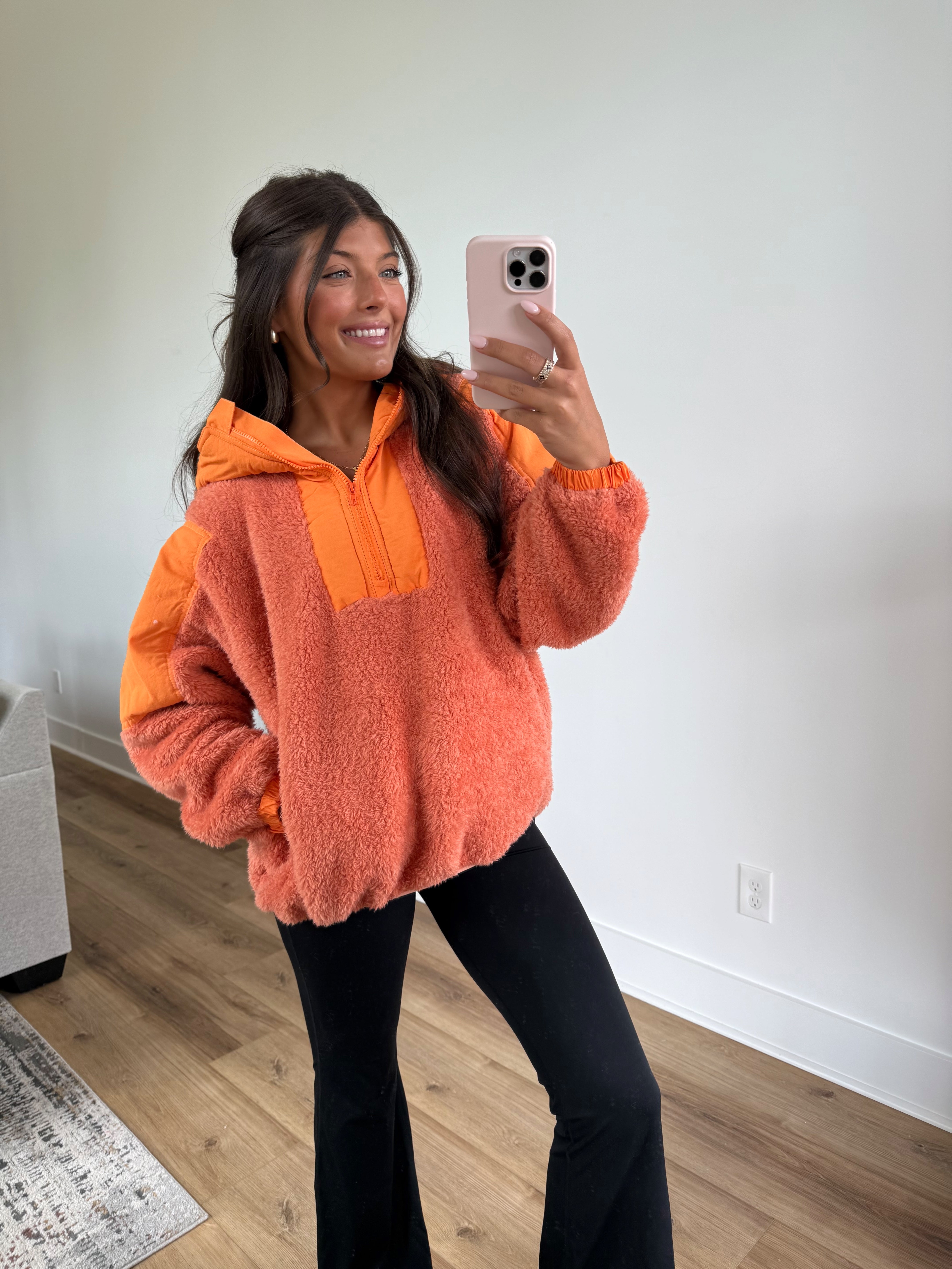 Snuggle Up Sherpa (Orange)