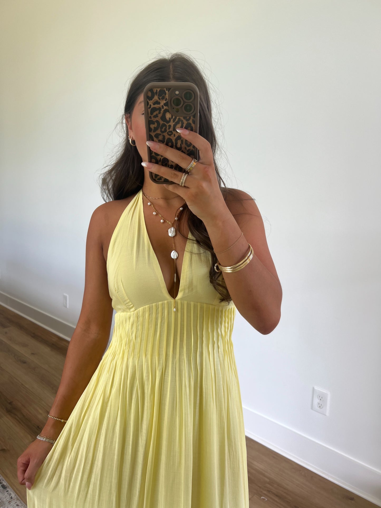 Yellow Summer Romance Maxi Dress