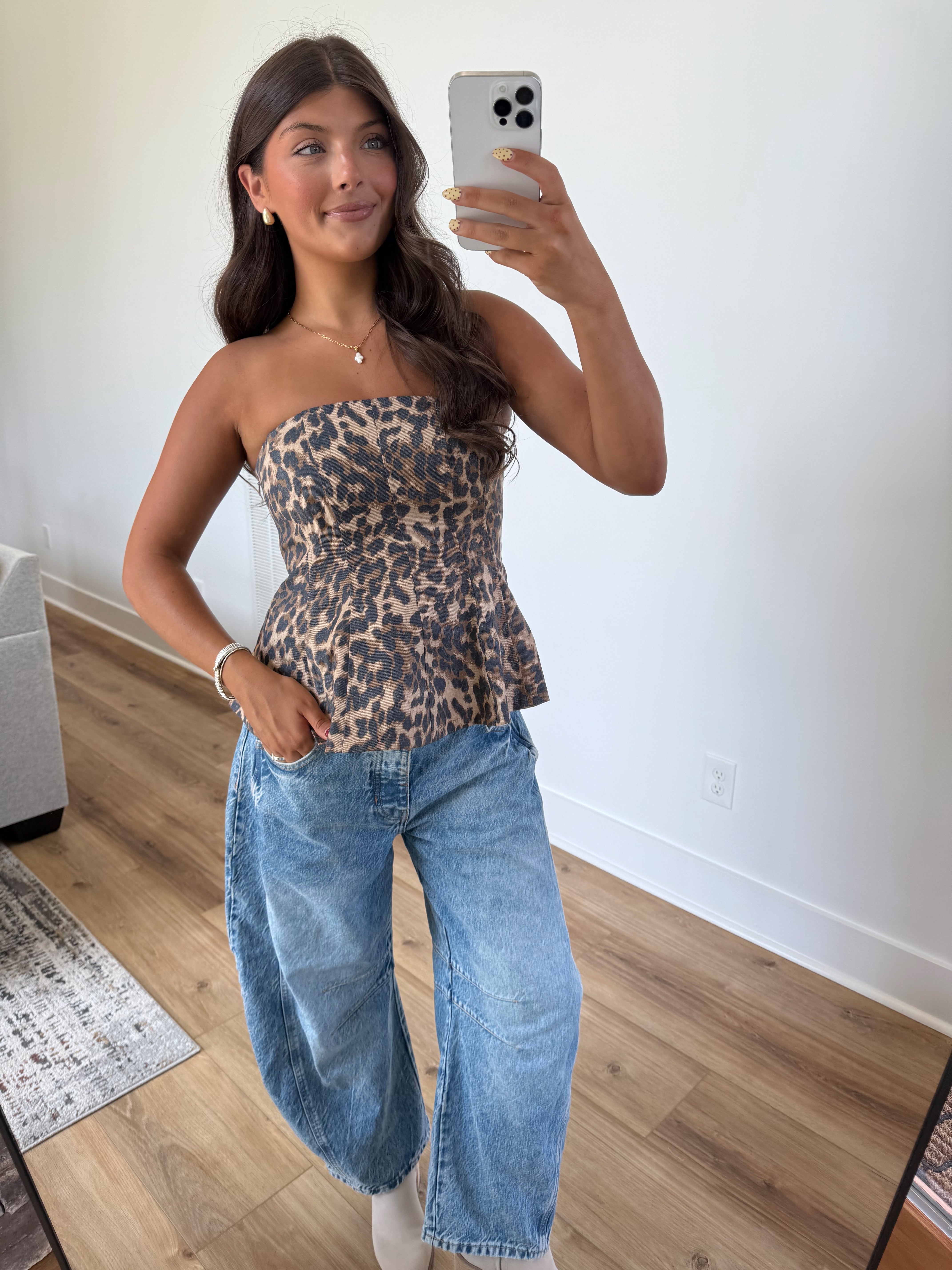 Cheetah Tube Top