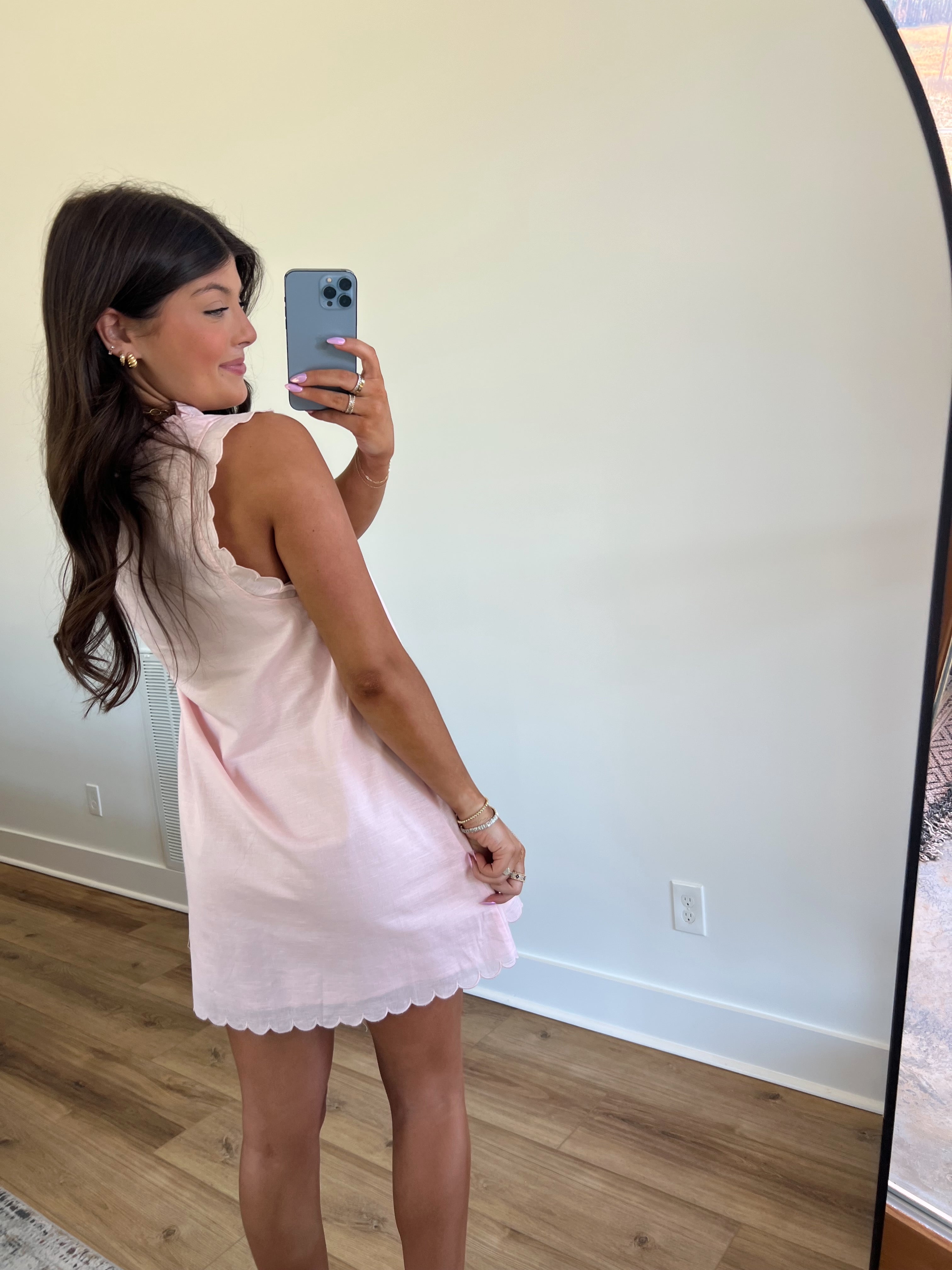 Baby Pink Sunday Best Mini Dress