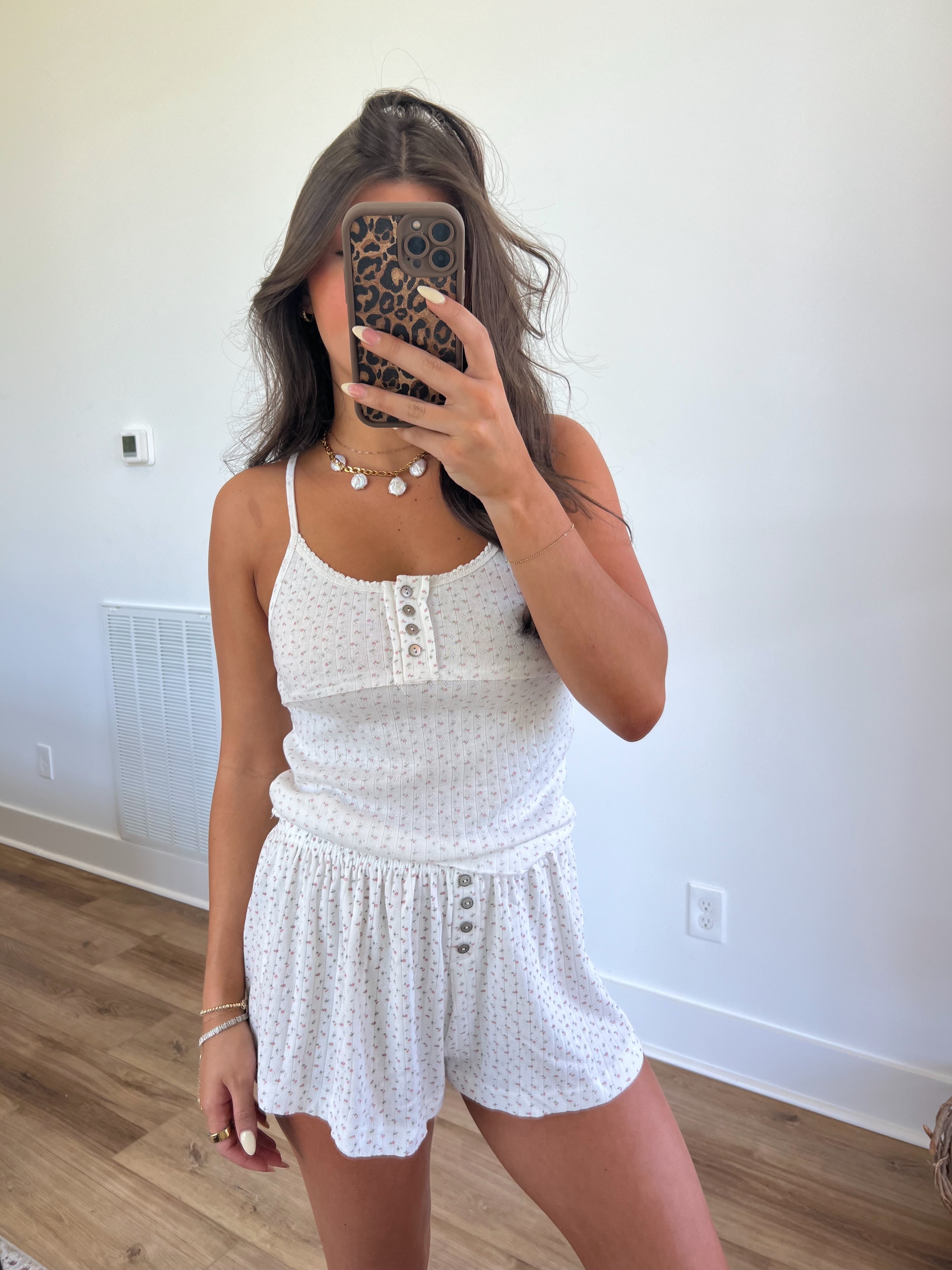 Dainty Floral Lounge Set