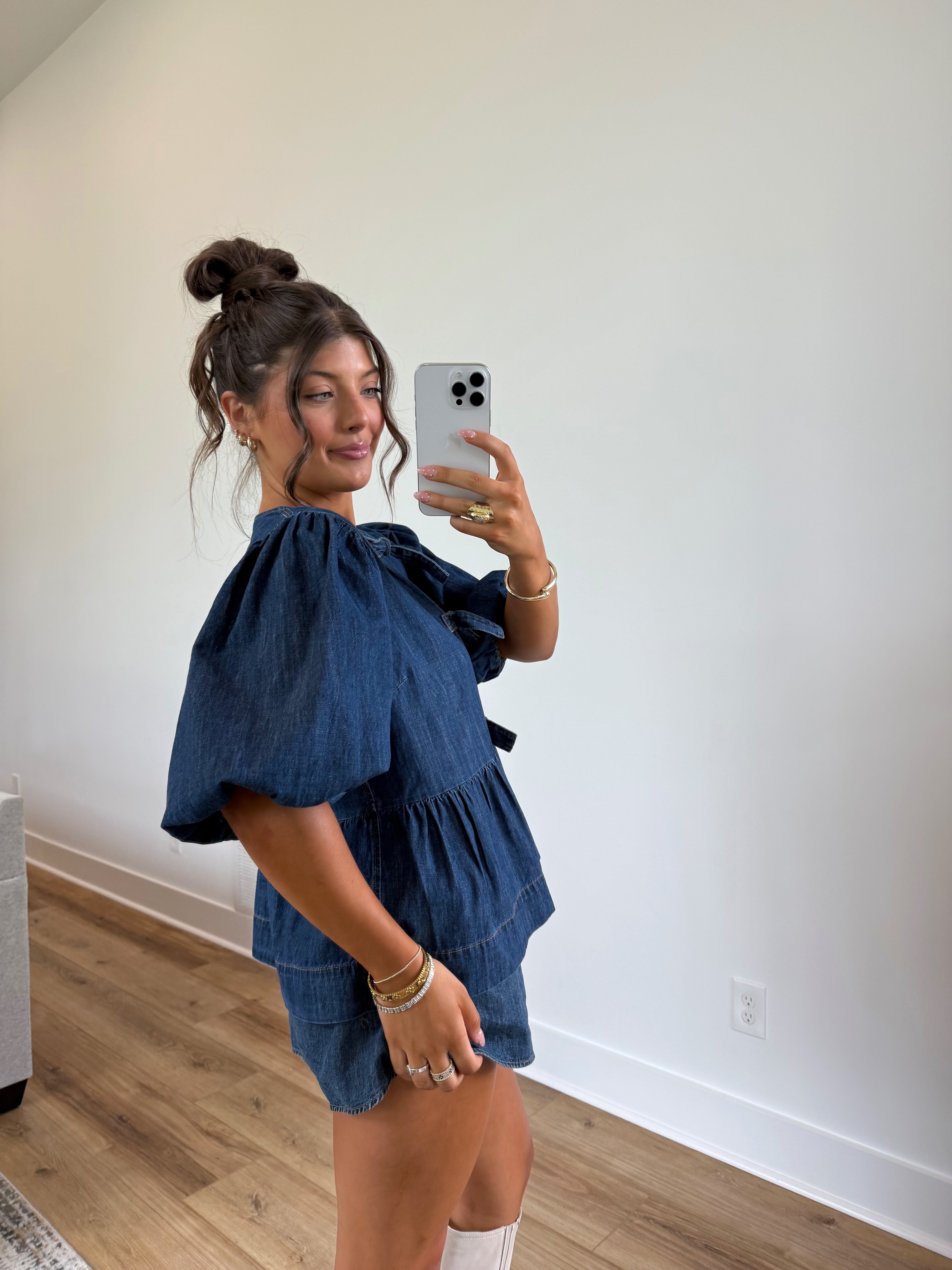 Meela Tie Top