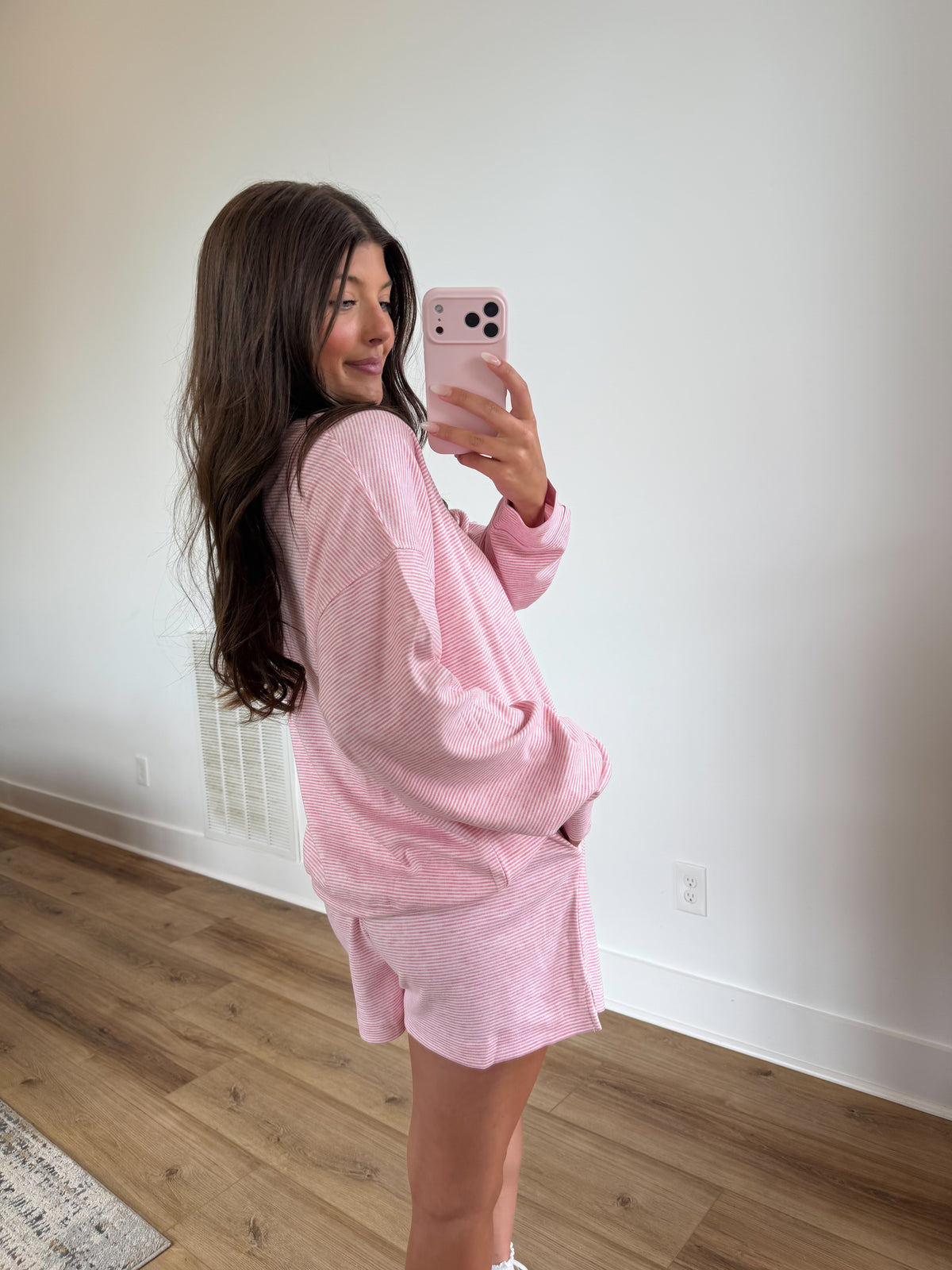 Strawberry Milk Stripes Set