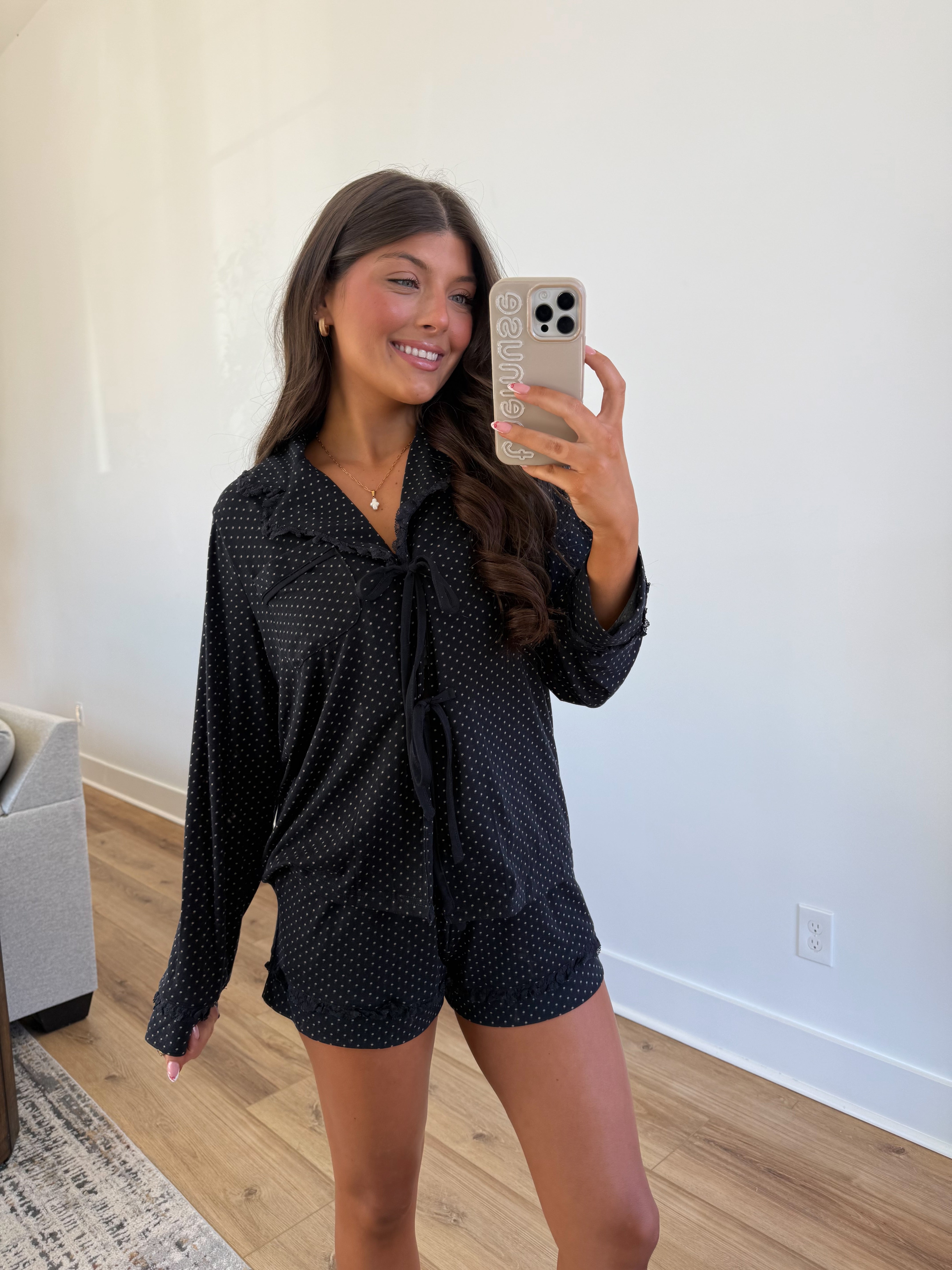 Polka-Dot Butter Pjs