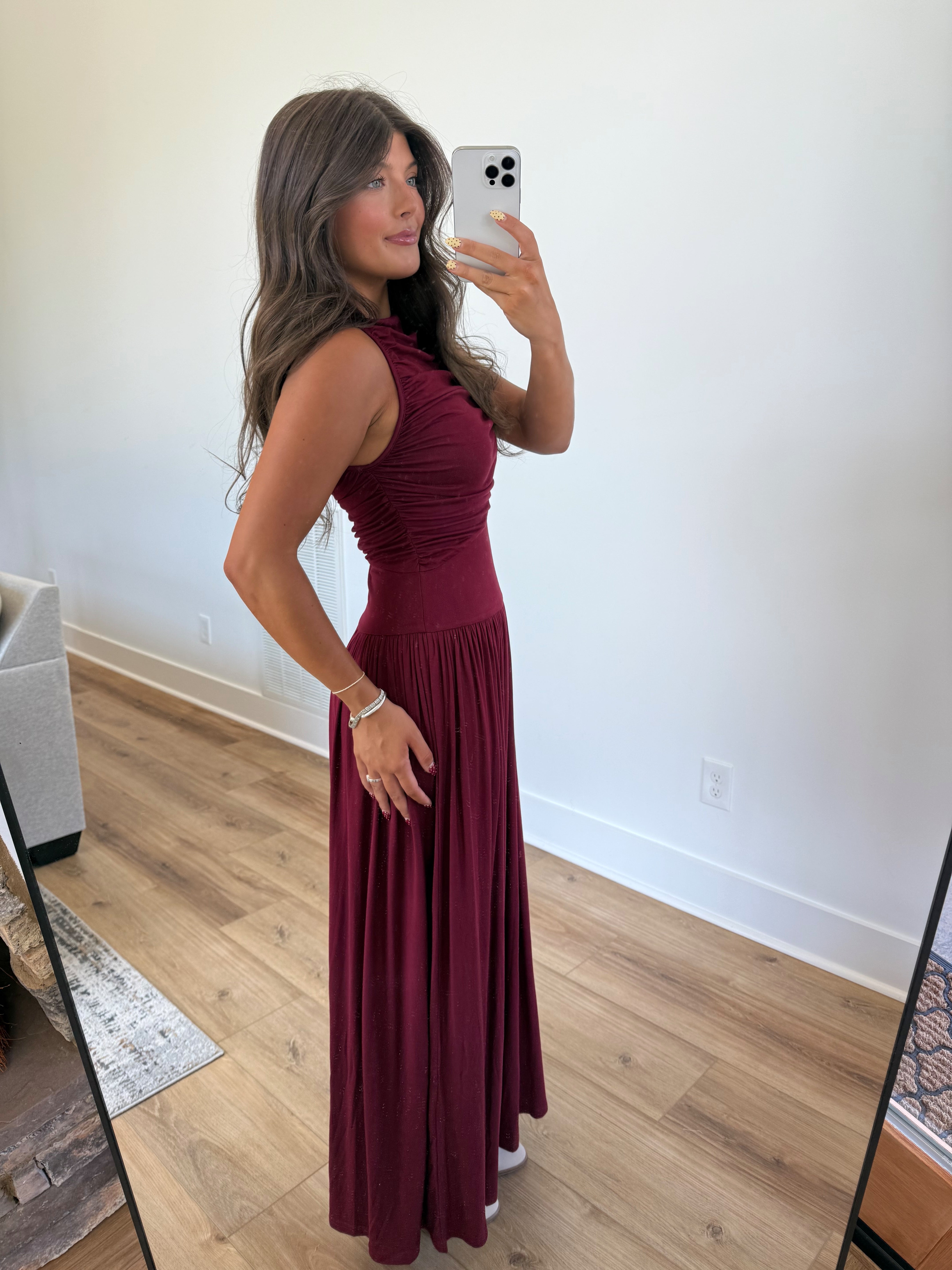 Autumn Gala Maxi (Burgundy)