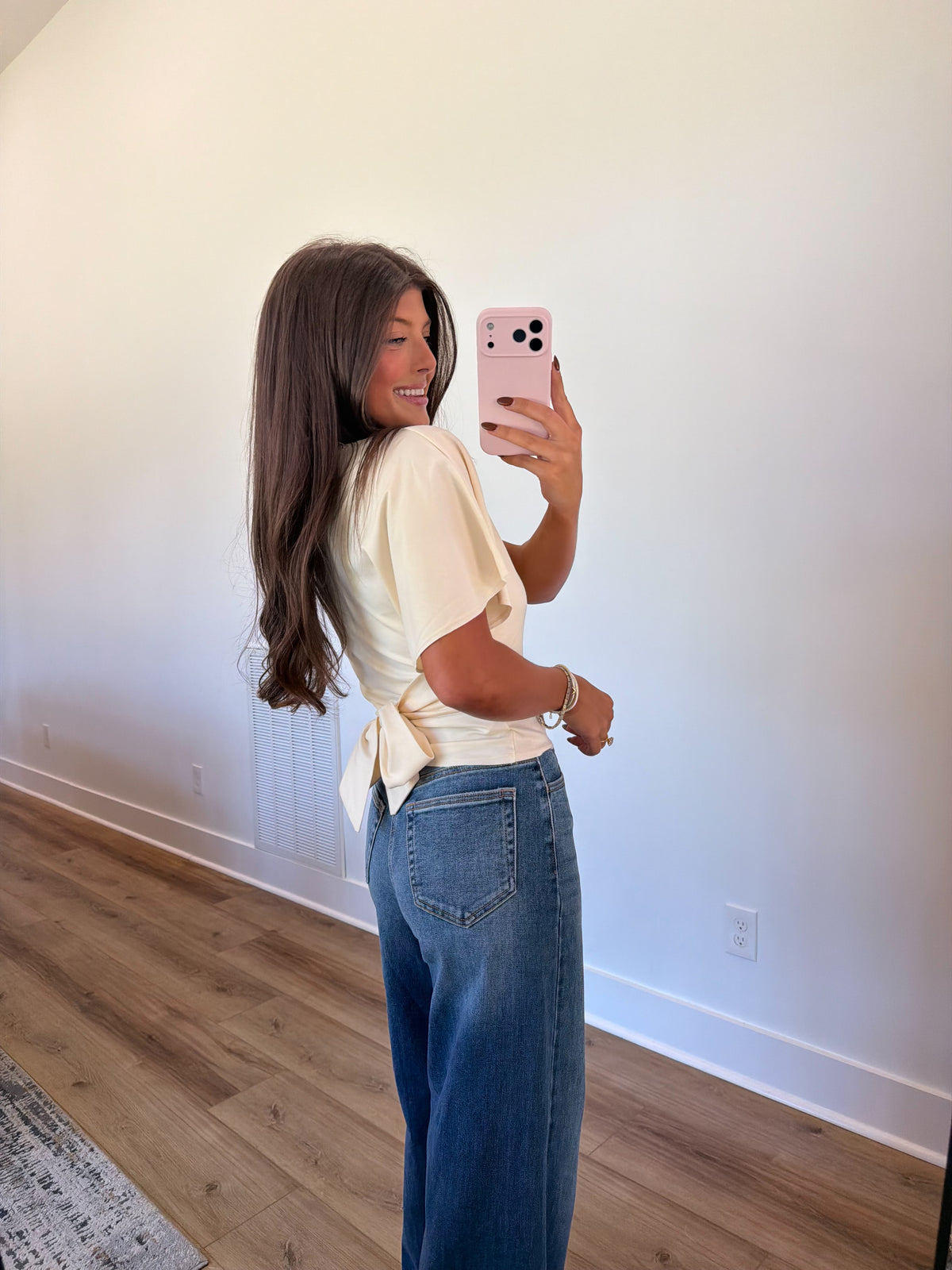 Sweet Silhouette Top (Cream)