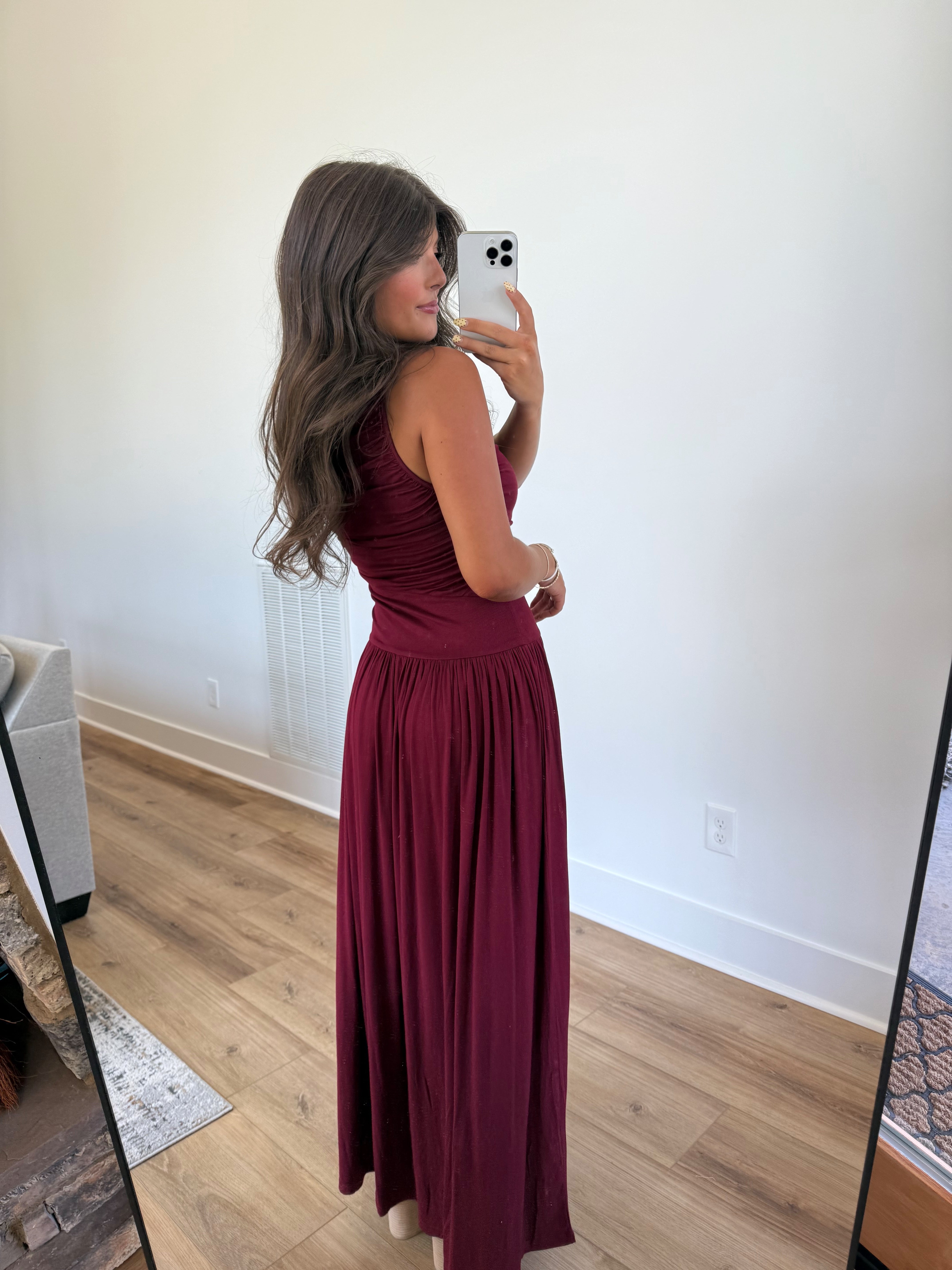 Autumn Gala Maxi (Burgundy)