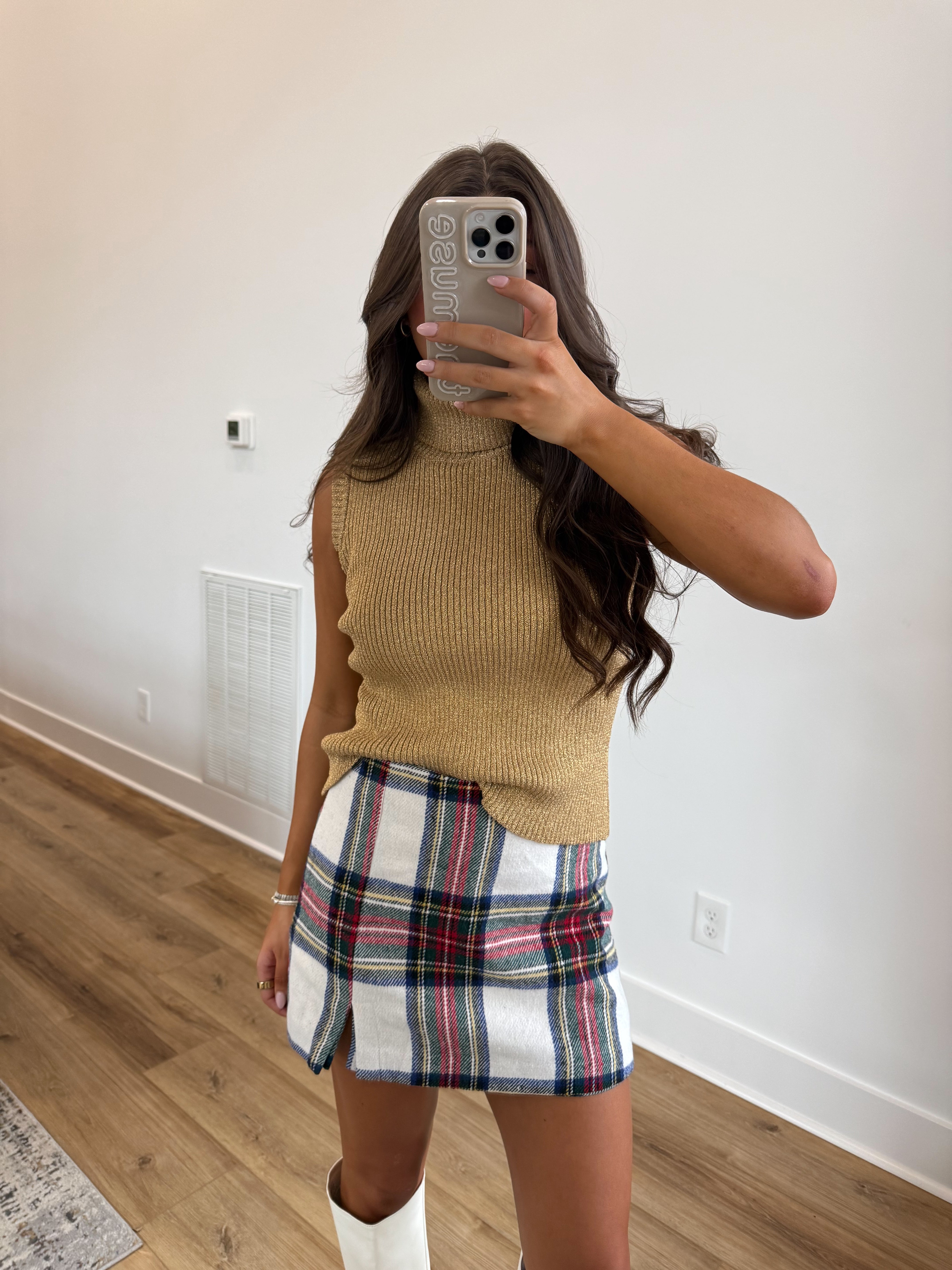 The Luxe Metallic Knit