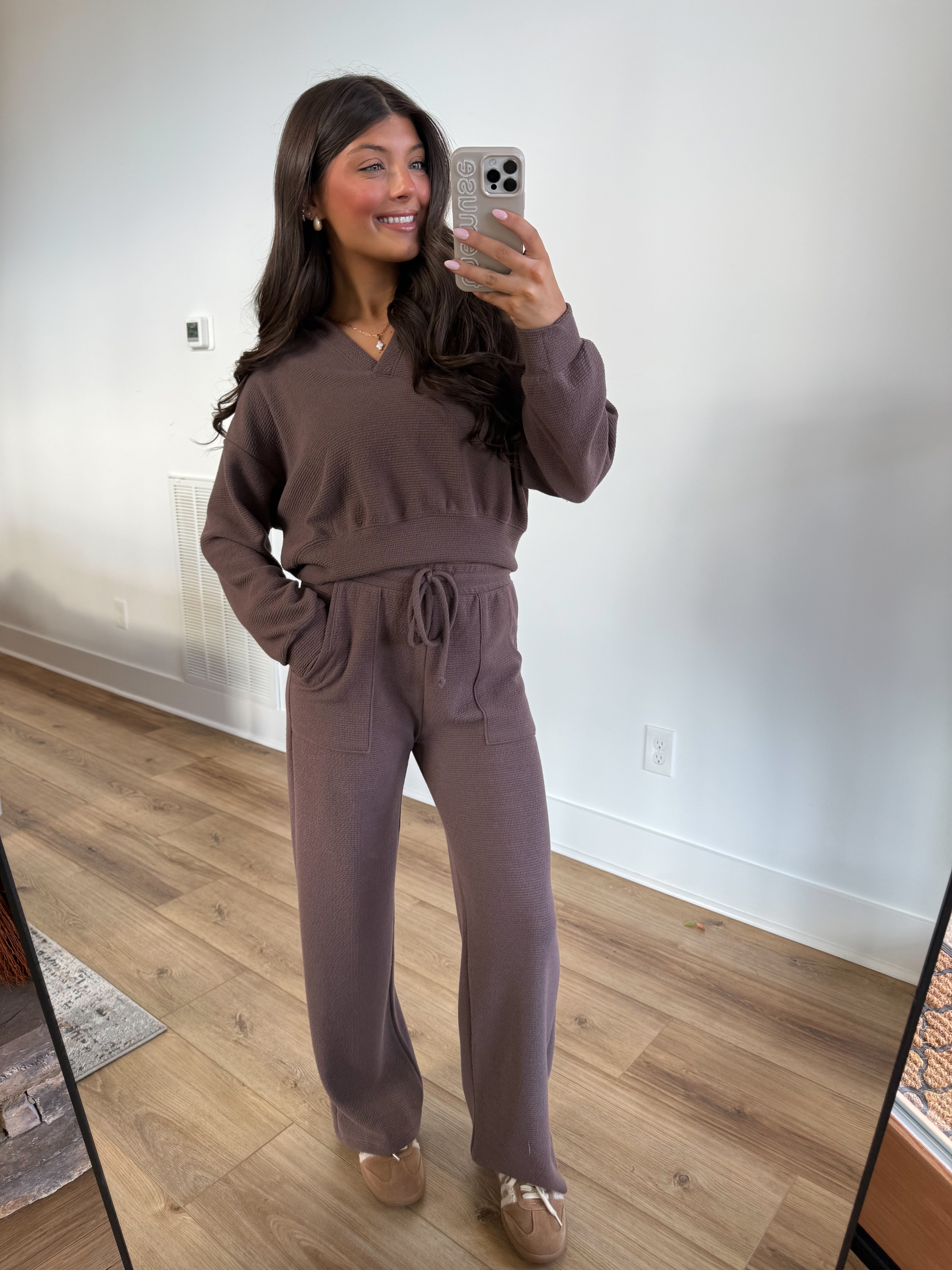 Essential Lounge Pants (Brown)(PRE-ORDER (1-2 weeks)/ Restock)