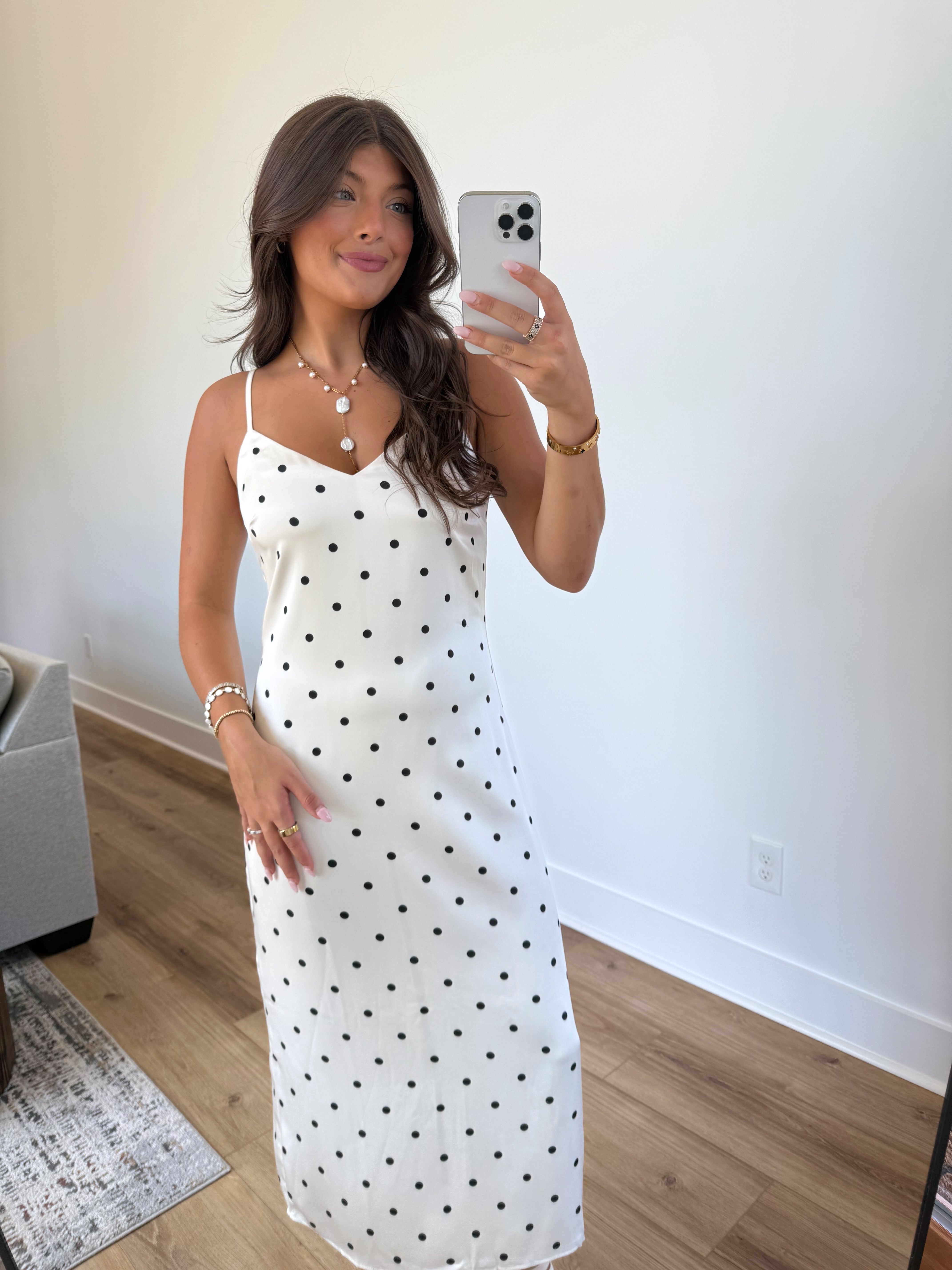 New York Polka Dot Midi