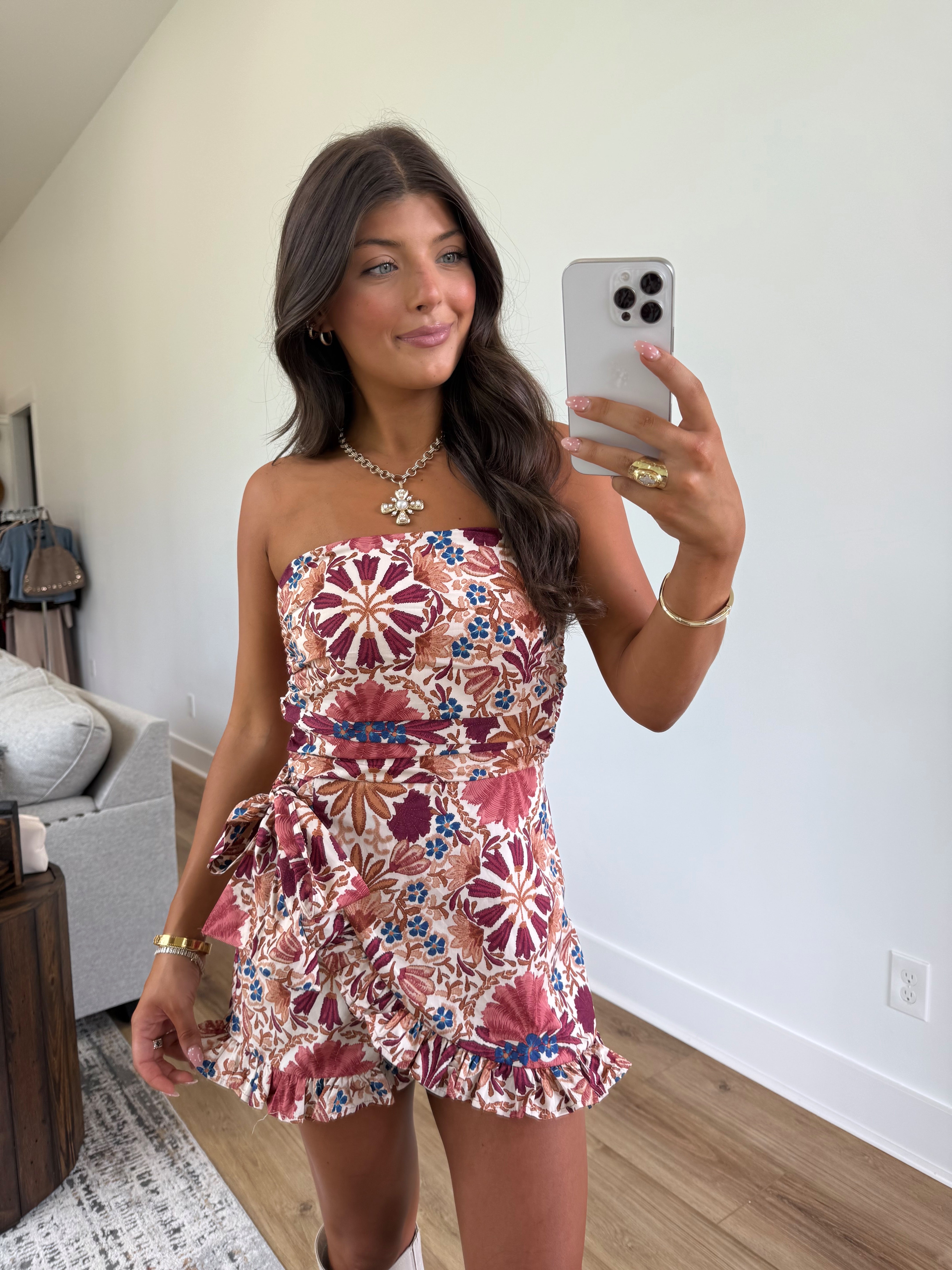 Lucy Florals Romper