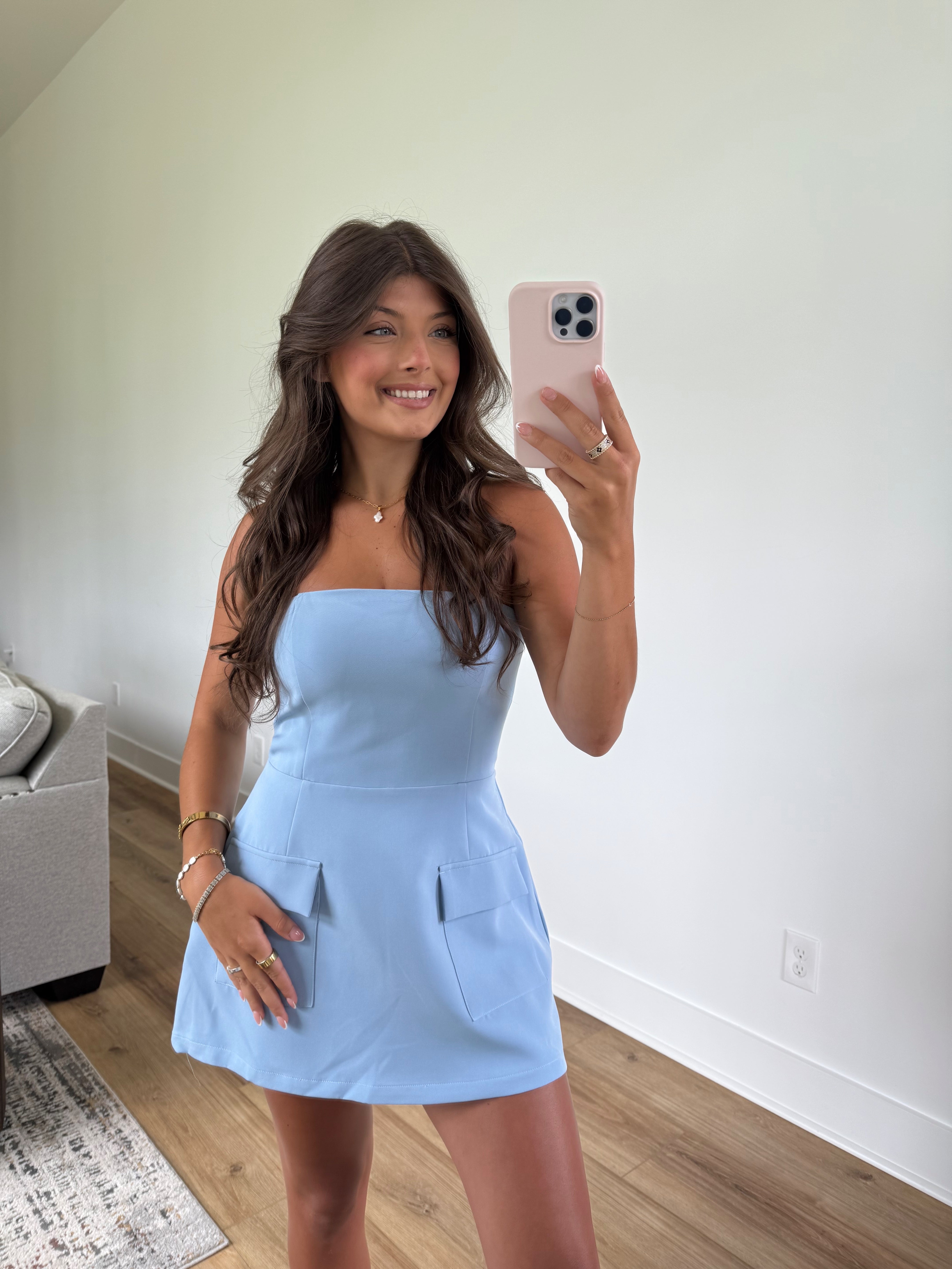 The Muse Romper (Blue)