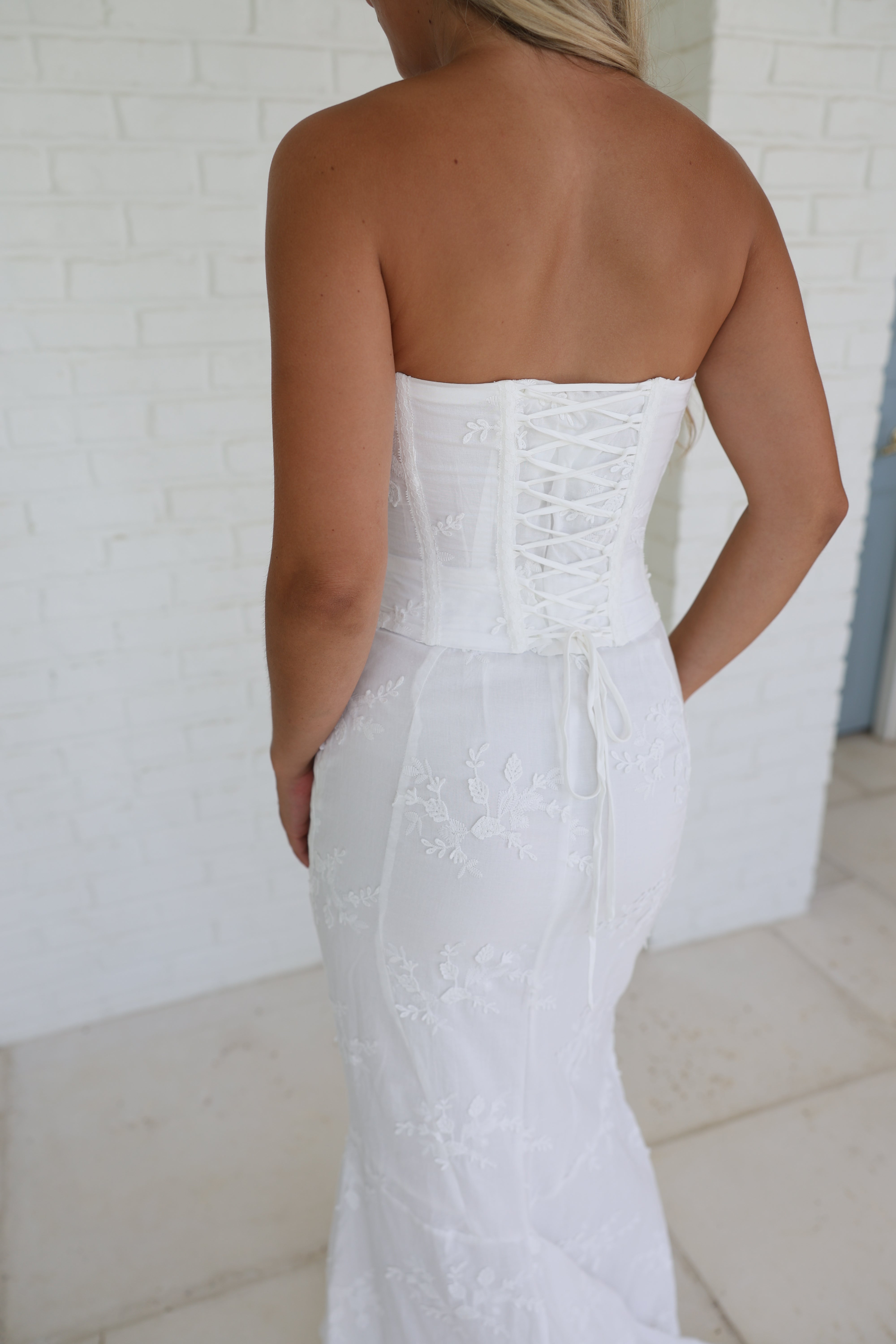 The Veronica Lace Maxi (Ivory)