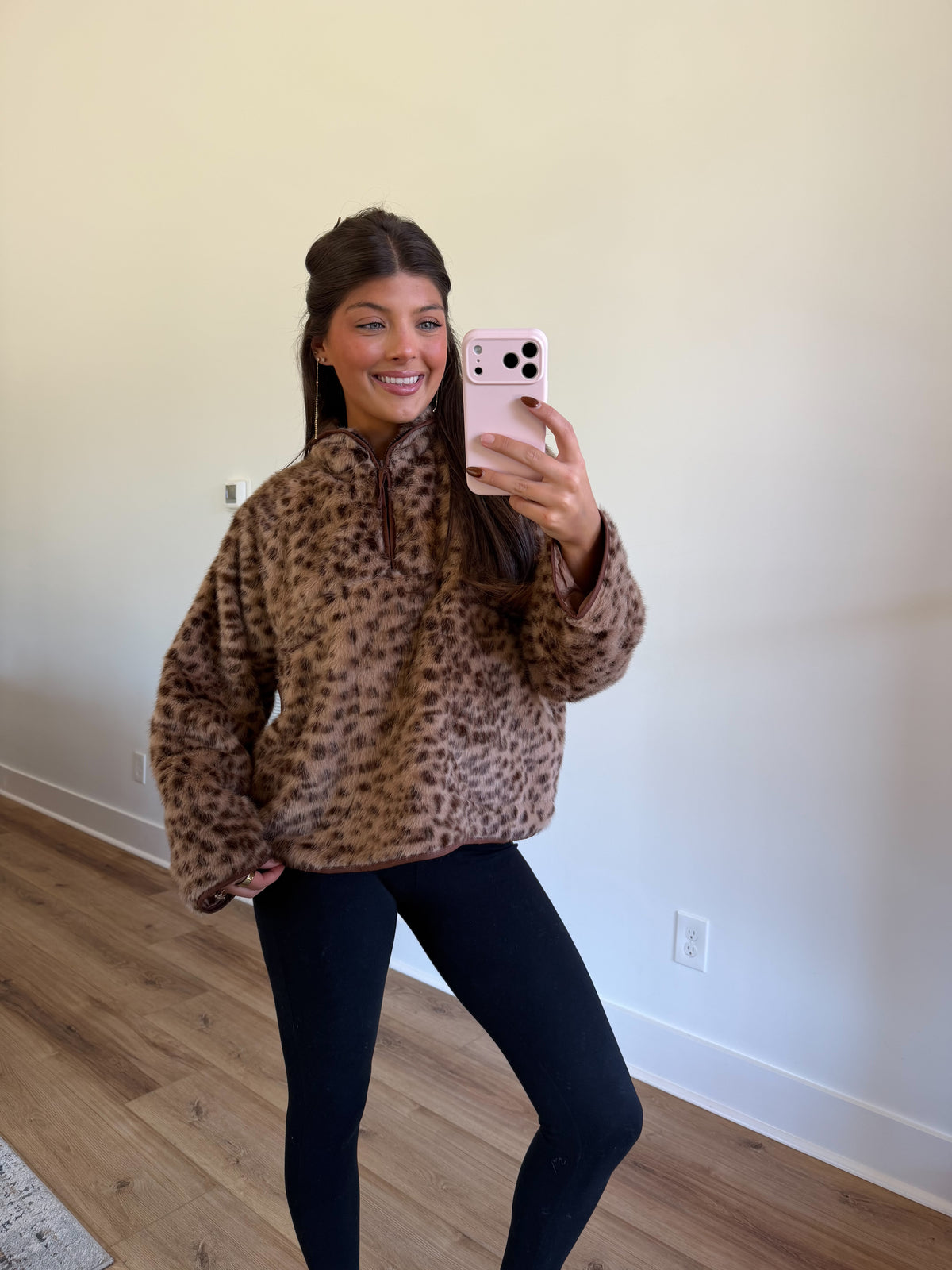 Cheetah Sister Pullover