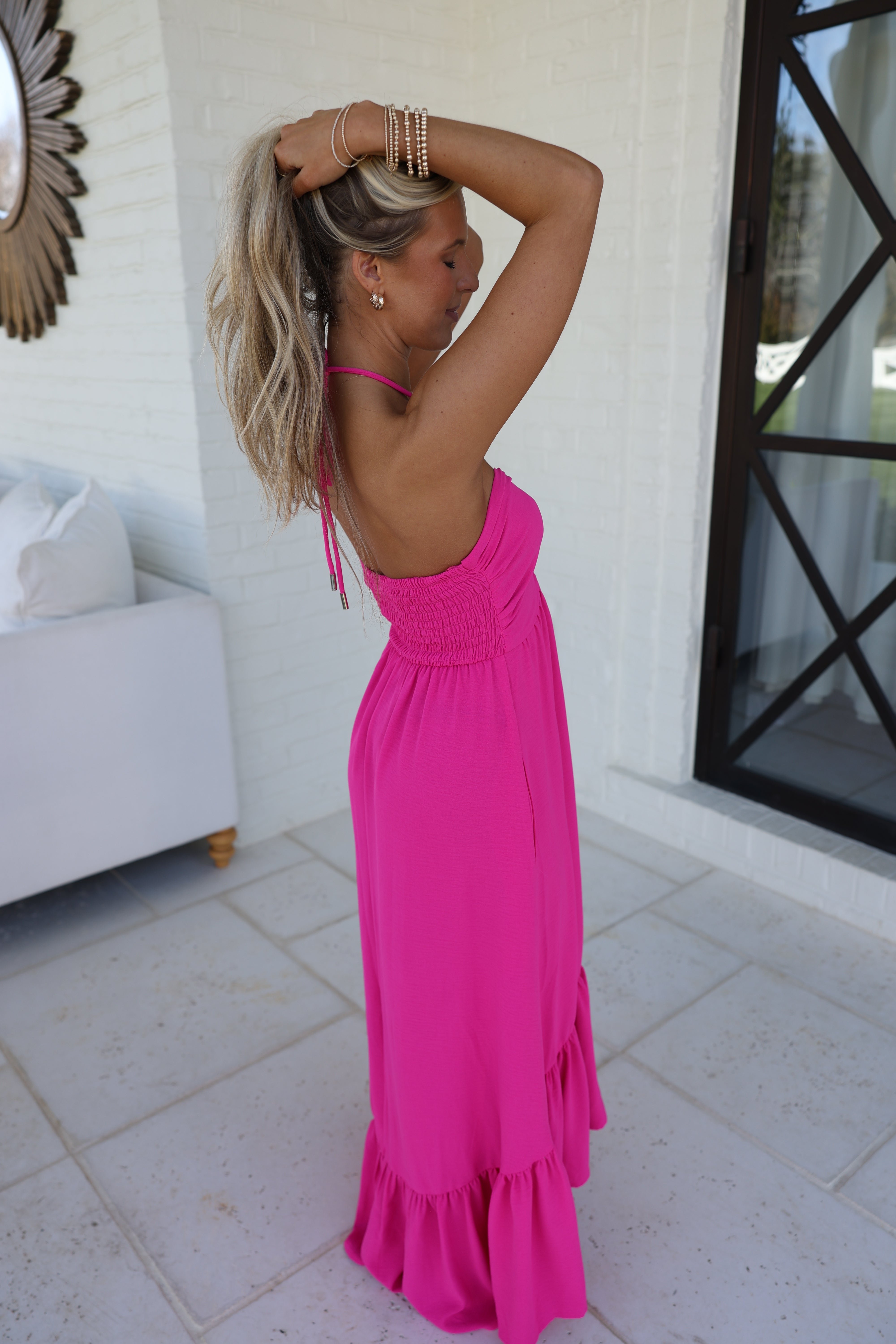 The Sunkissed Fuchsia Maxi