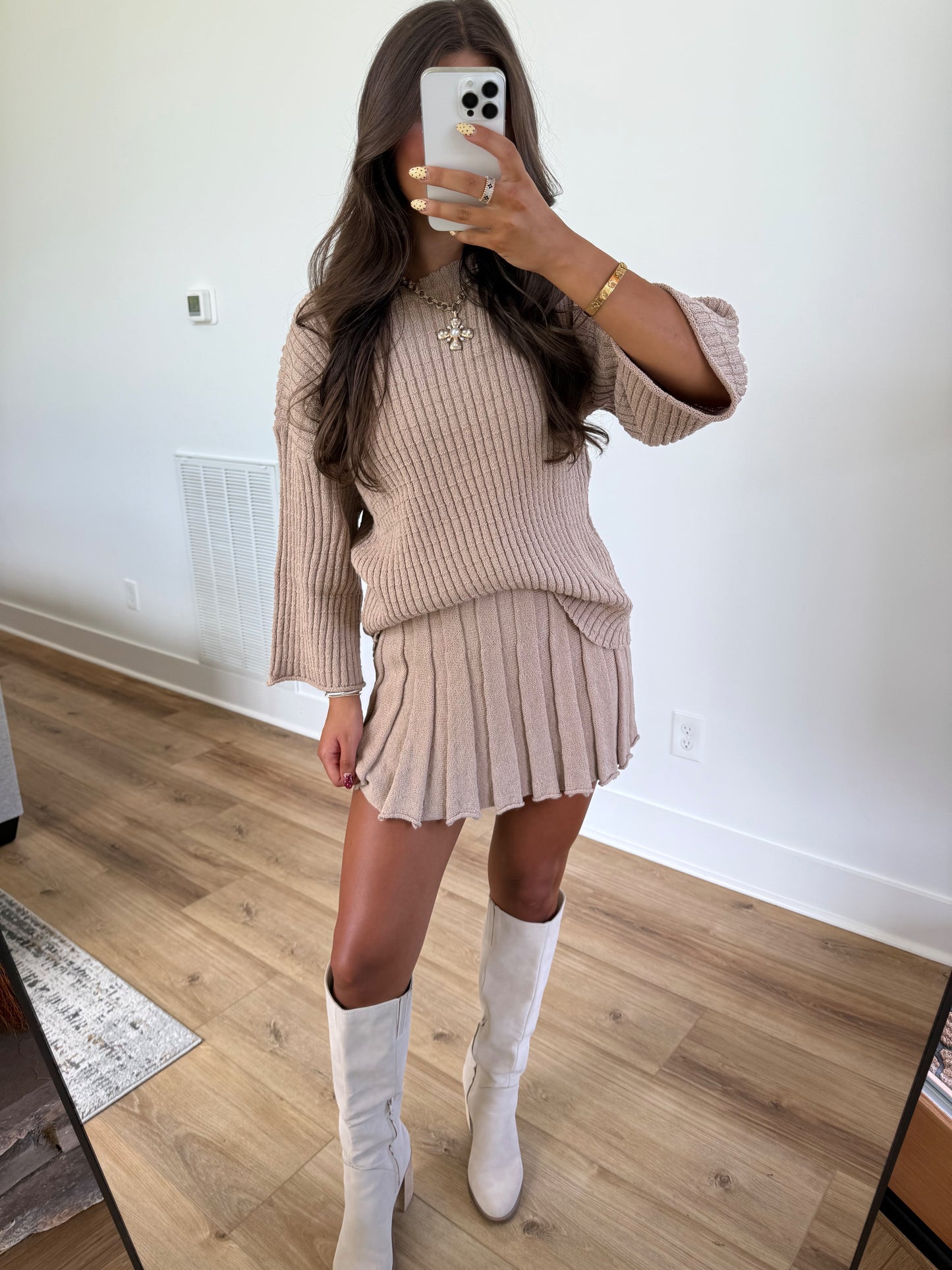 Falling for Beige Set