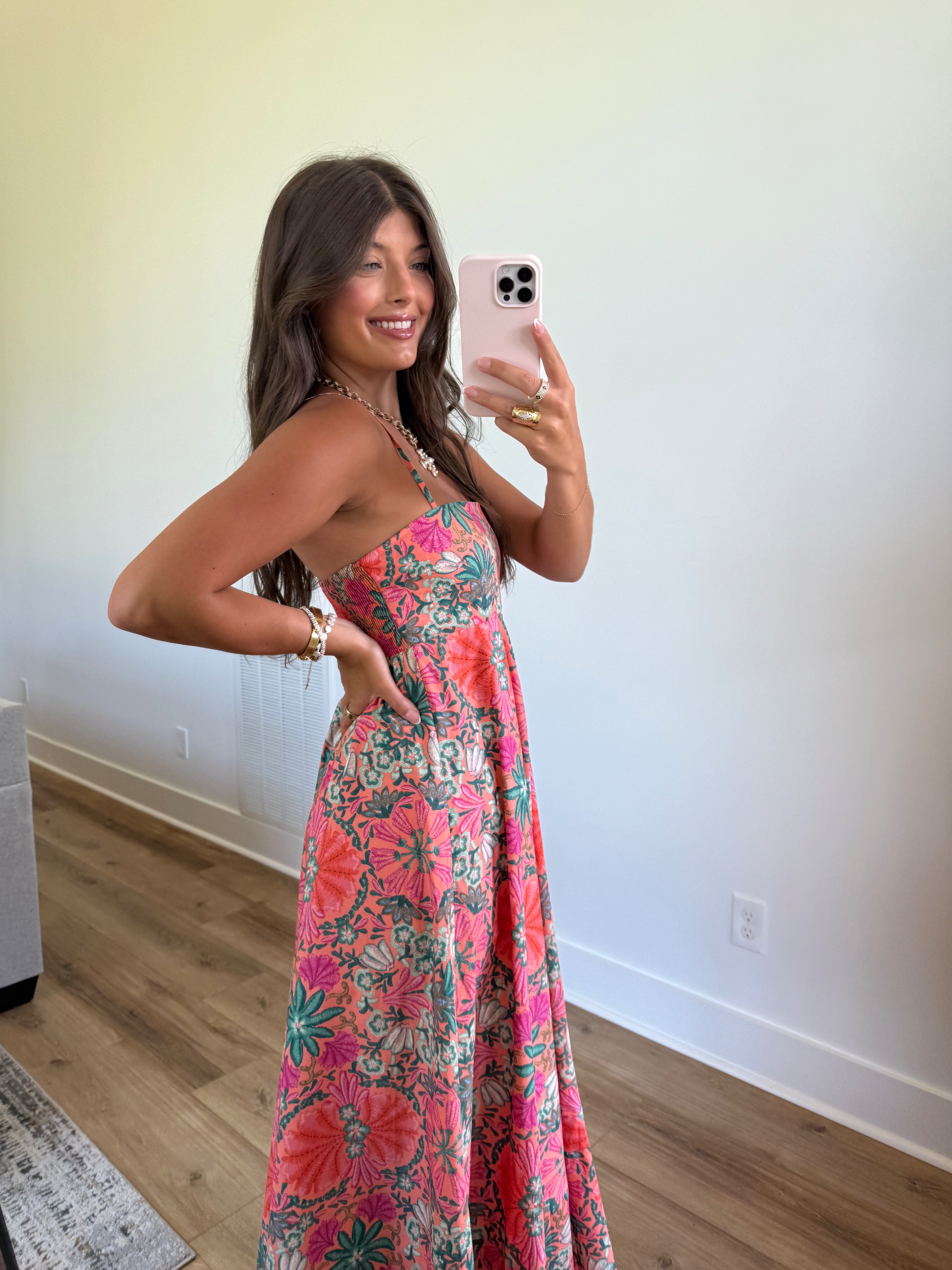 Sea Colors Maxi Dress