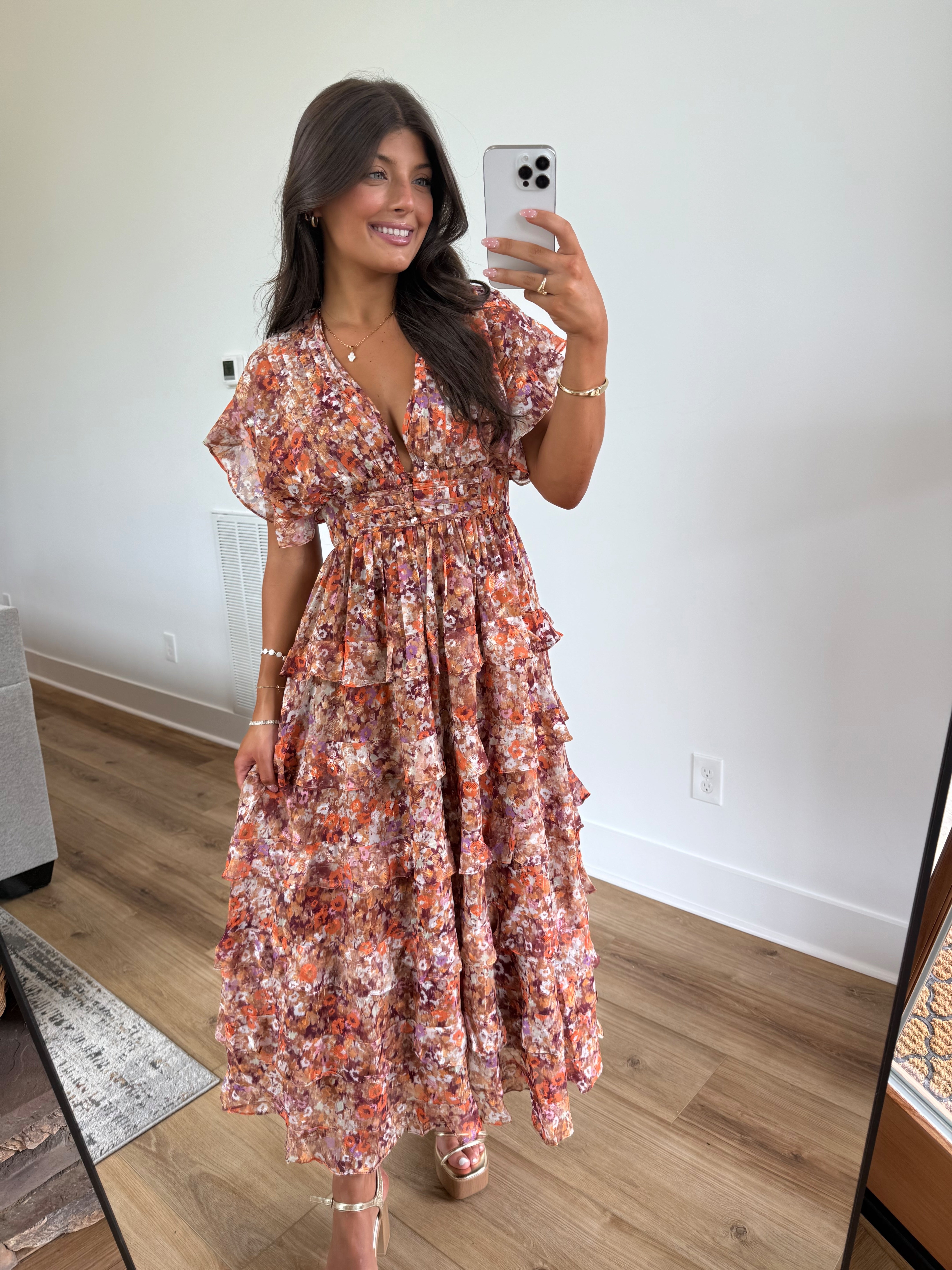 Harvest Waltz Maxi Dress