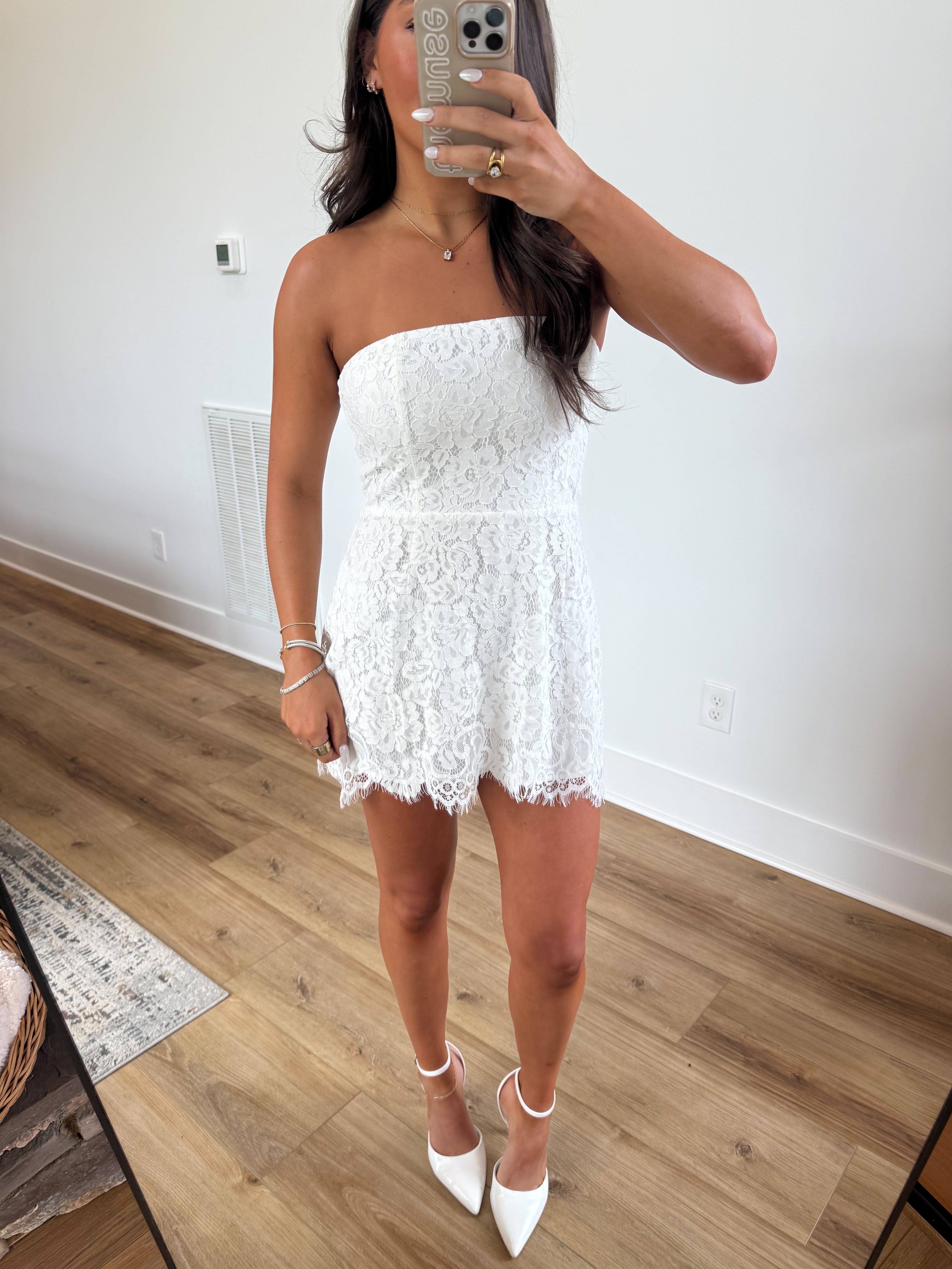 Evermore Lace Mini Dress