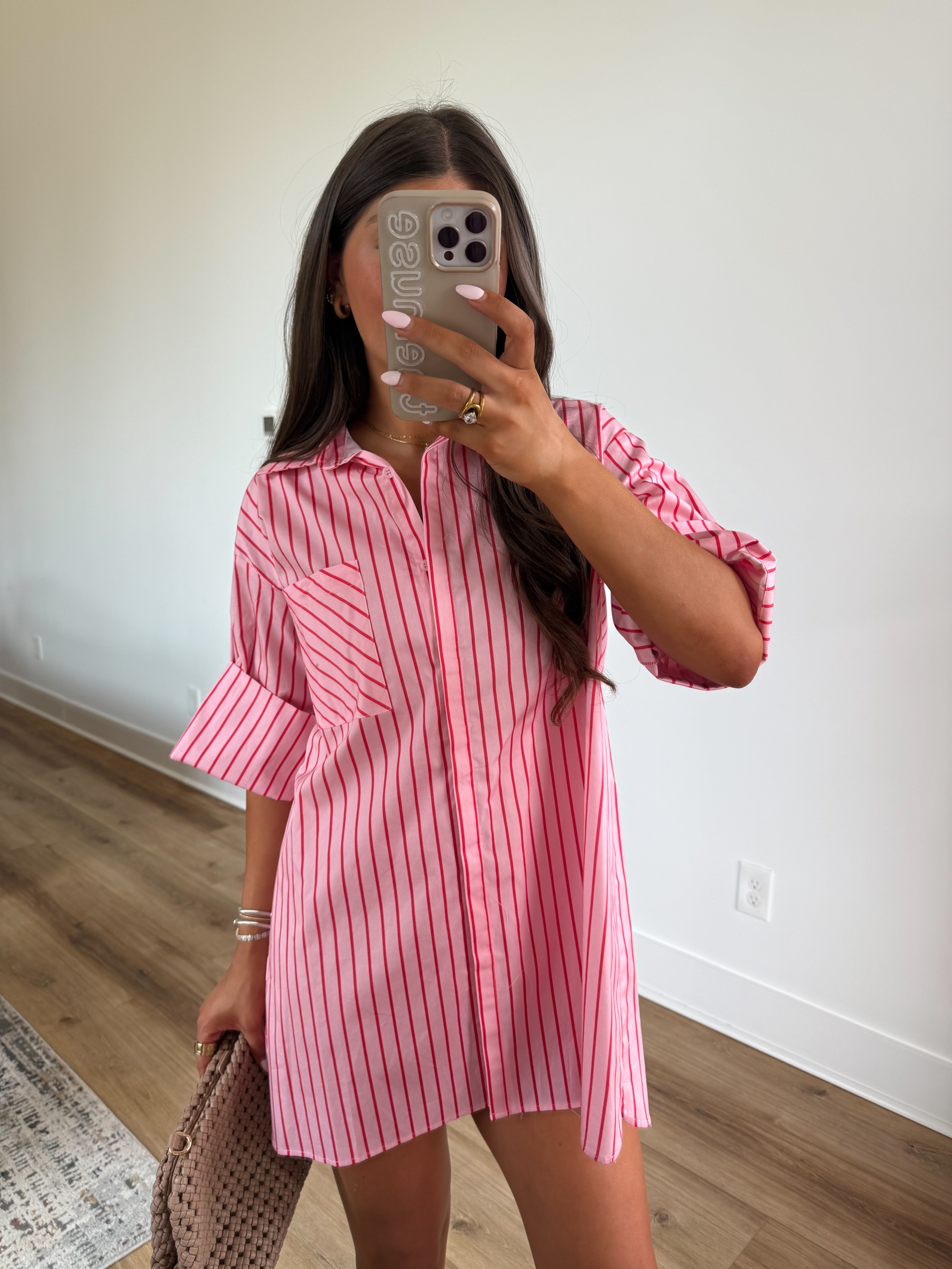 Strawberry Stripes Mini Dress/Top
