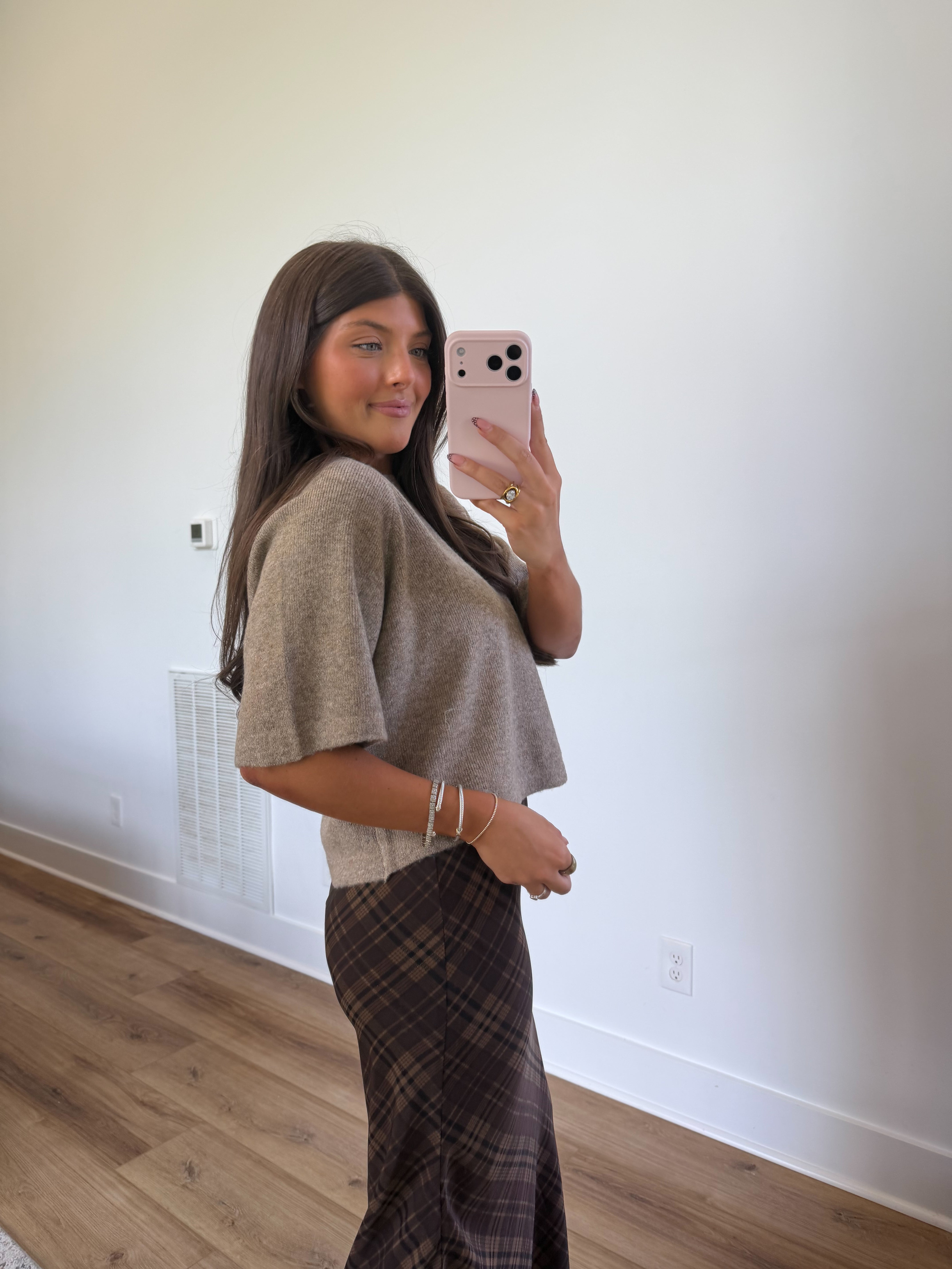 Tan Tee Sweater