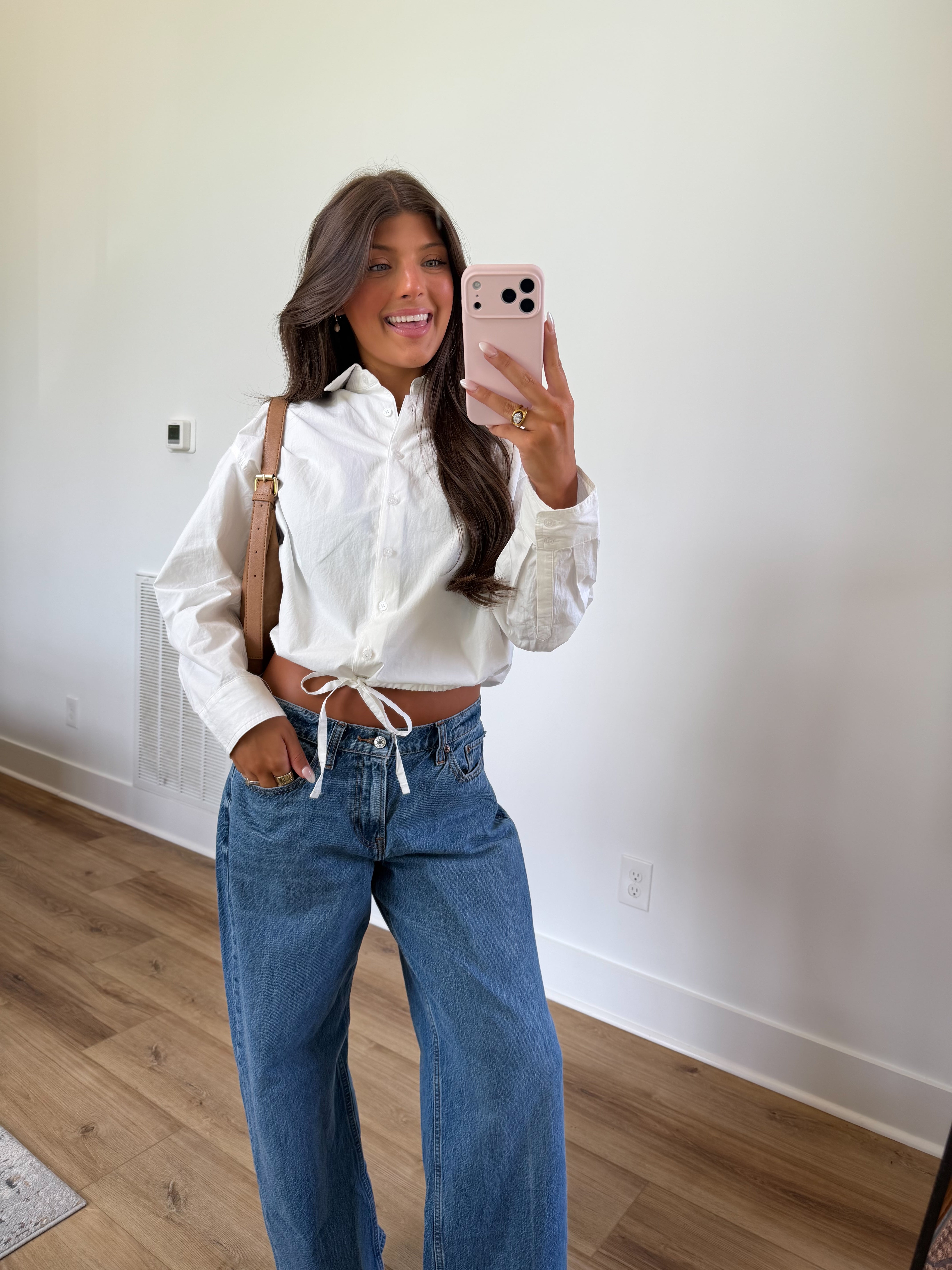Ellis Tie Shirt (White)