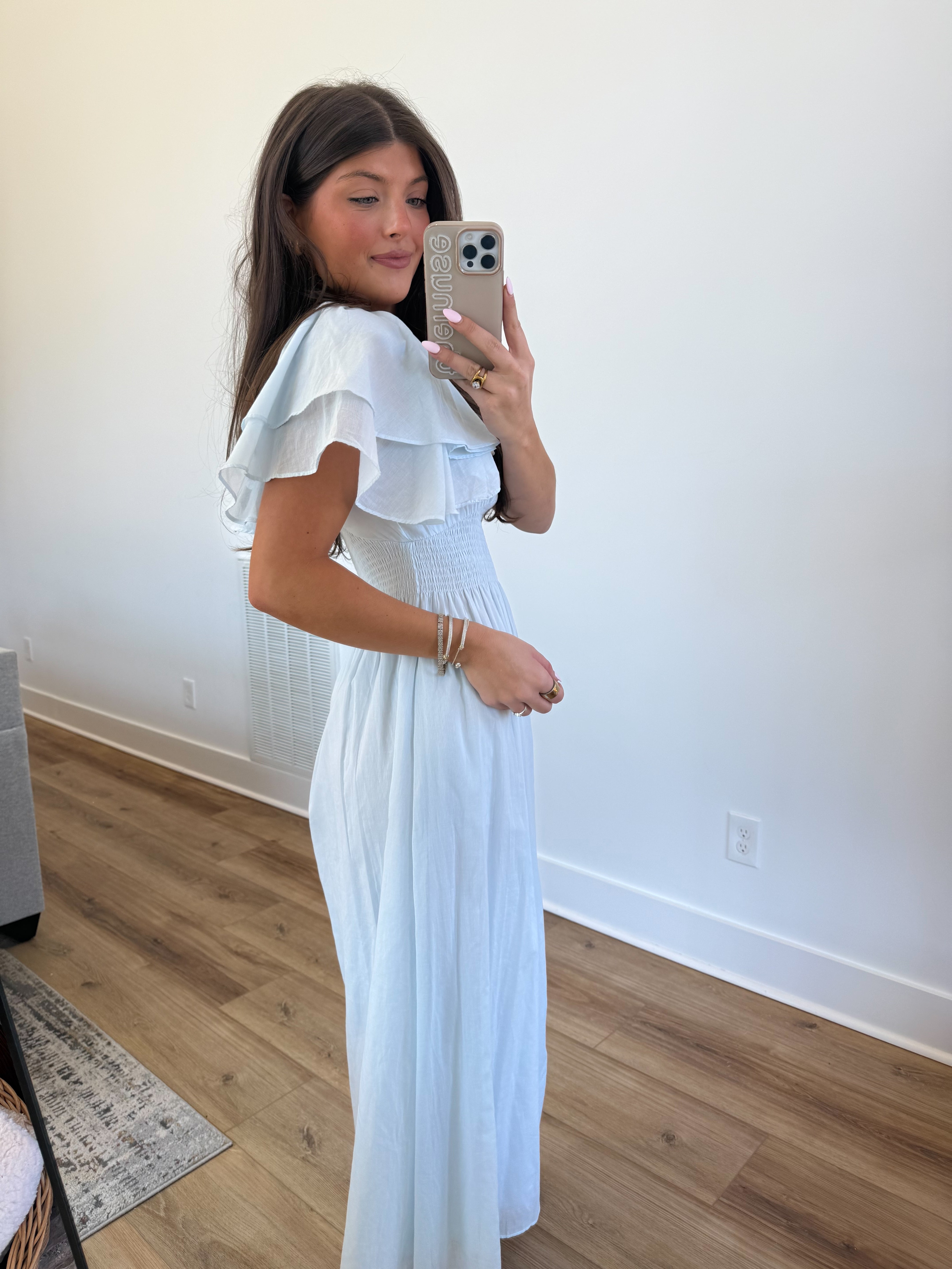 The Airy Blue Dress