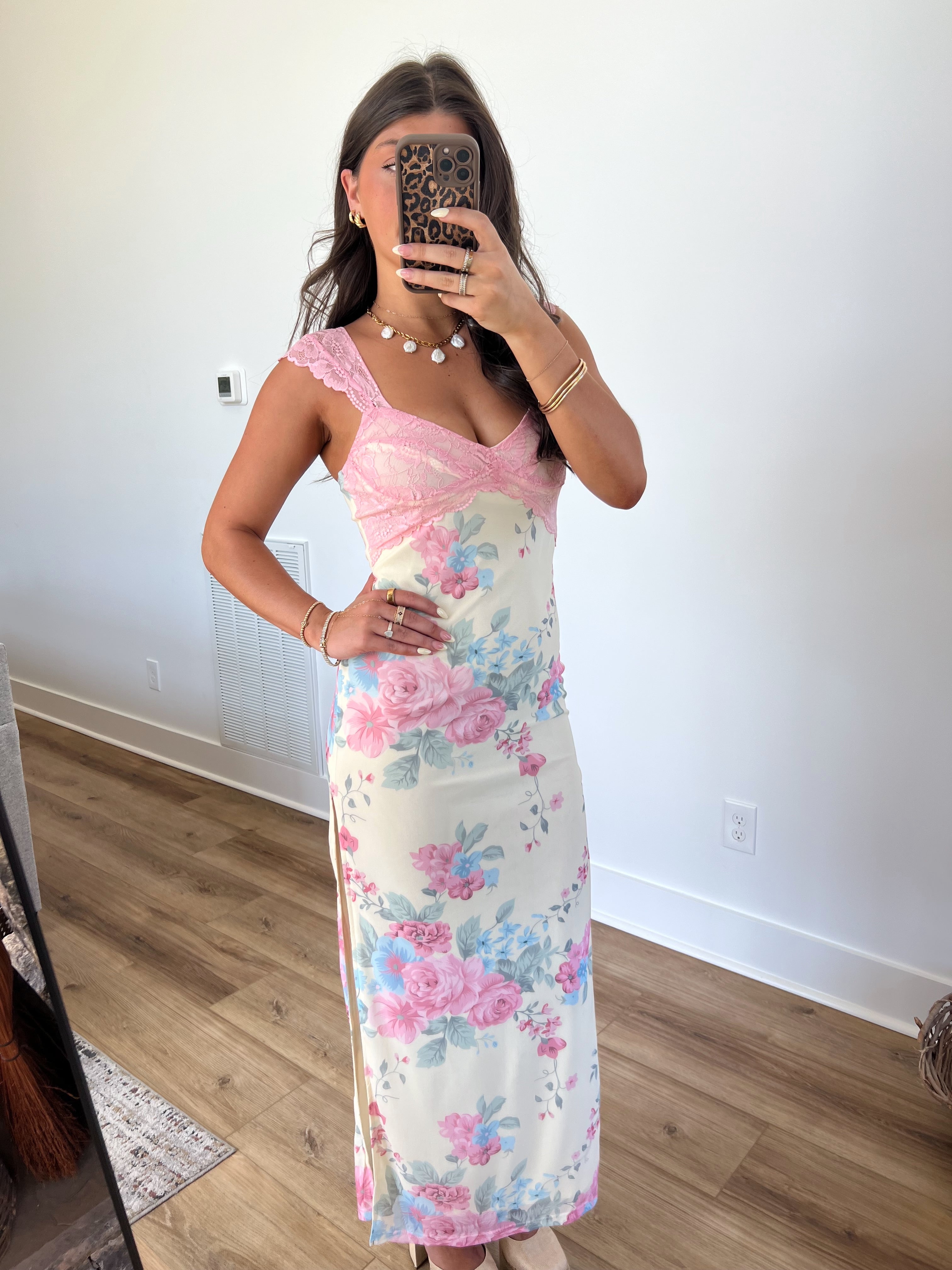 Mia Floral Maxi Dress