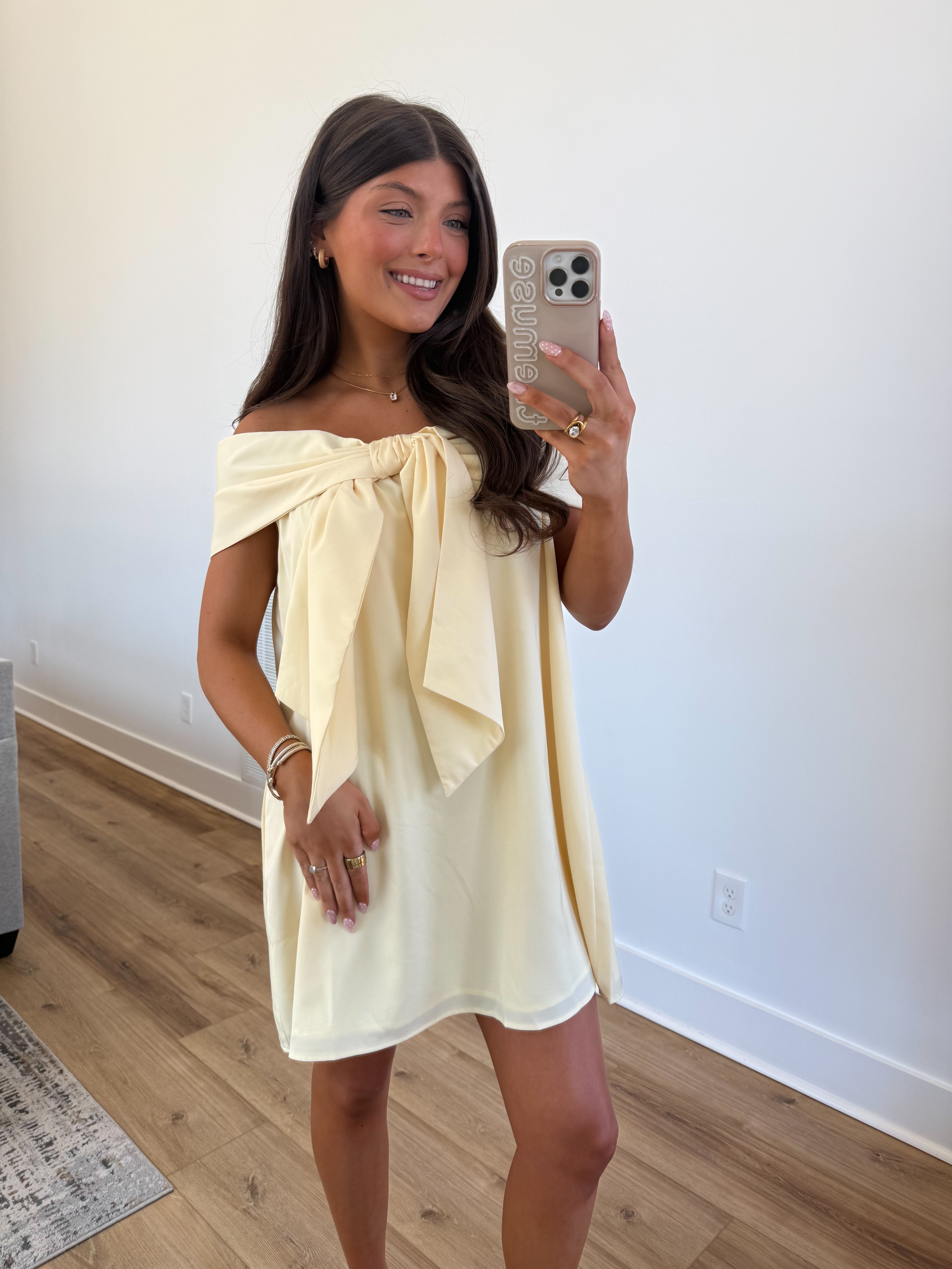 The Belle Bow Dress