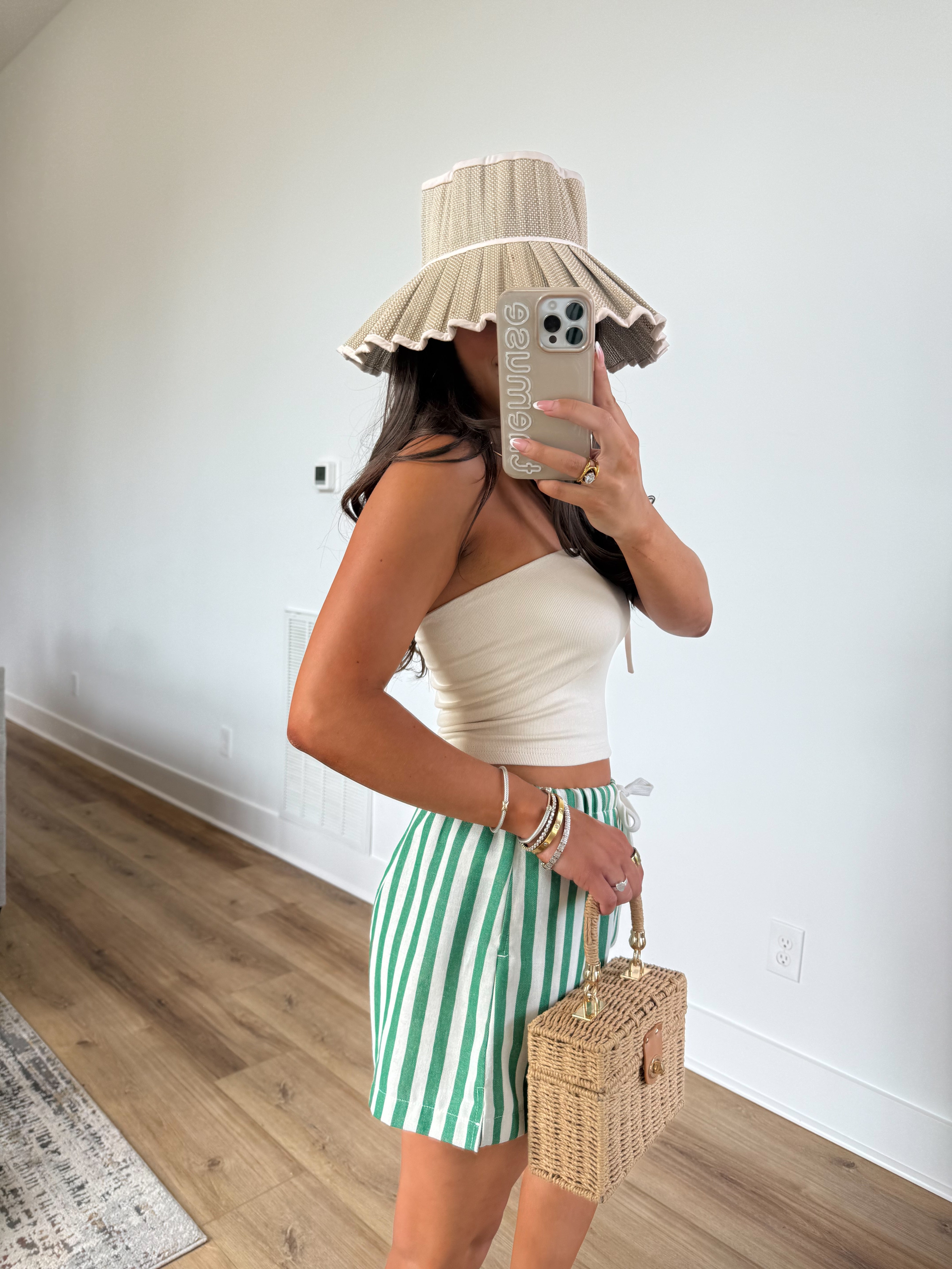 Linen Club Shorts (Kelly Green)