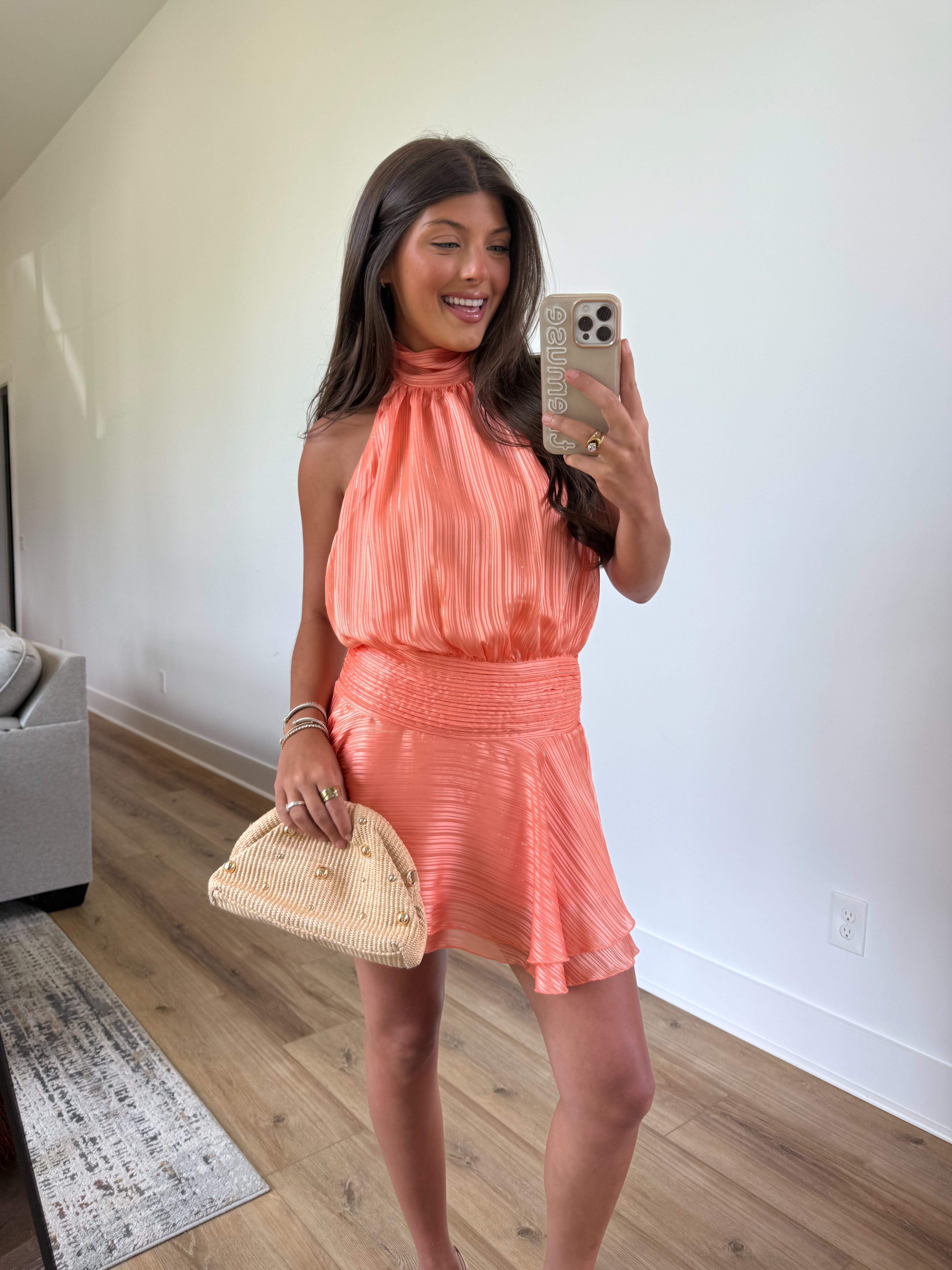 Orange Crush Mini Dress