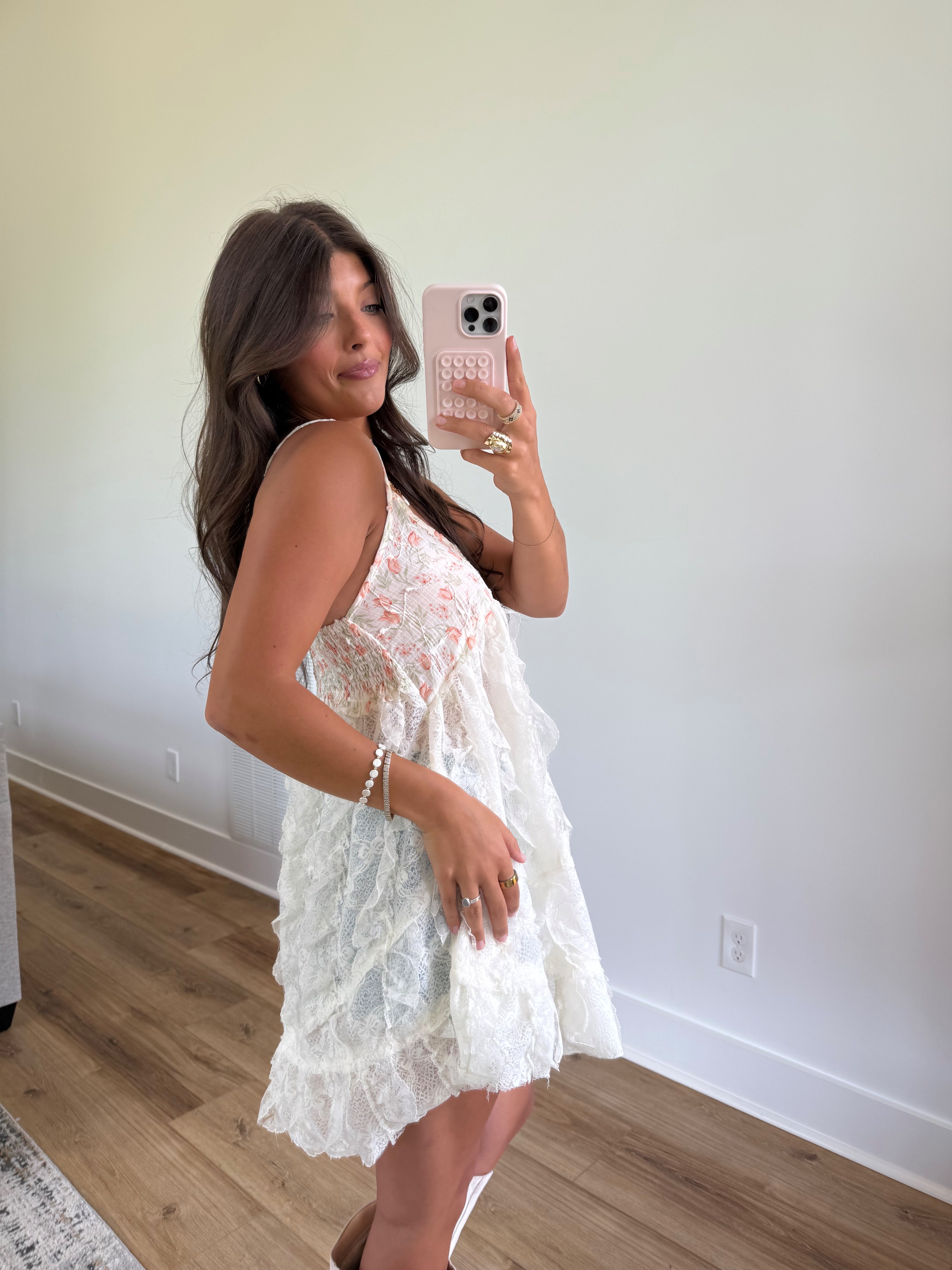 Porcelain Petals Top