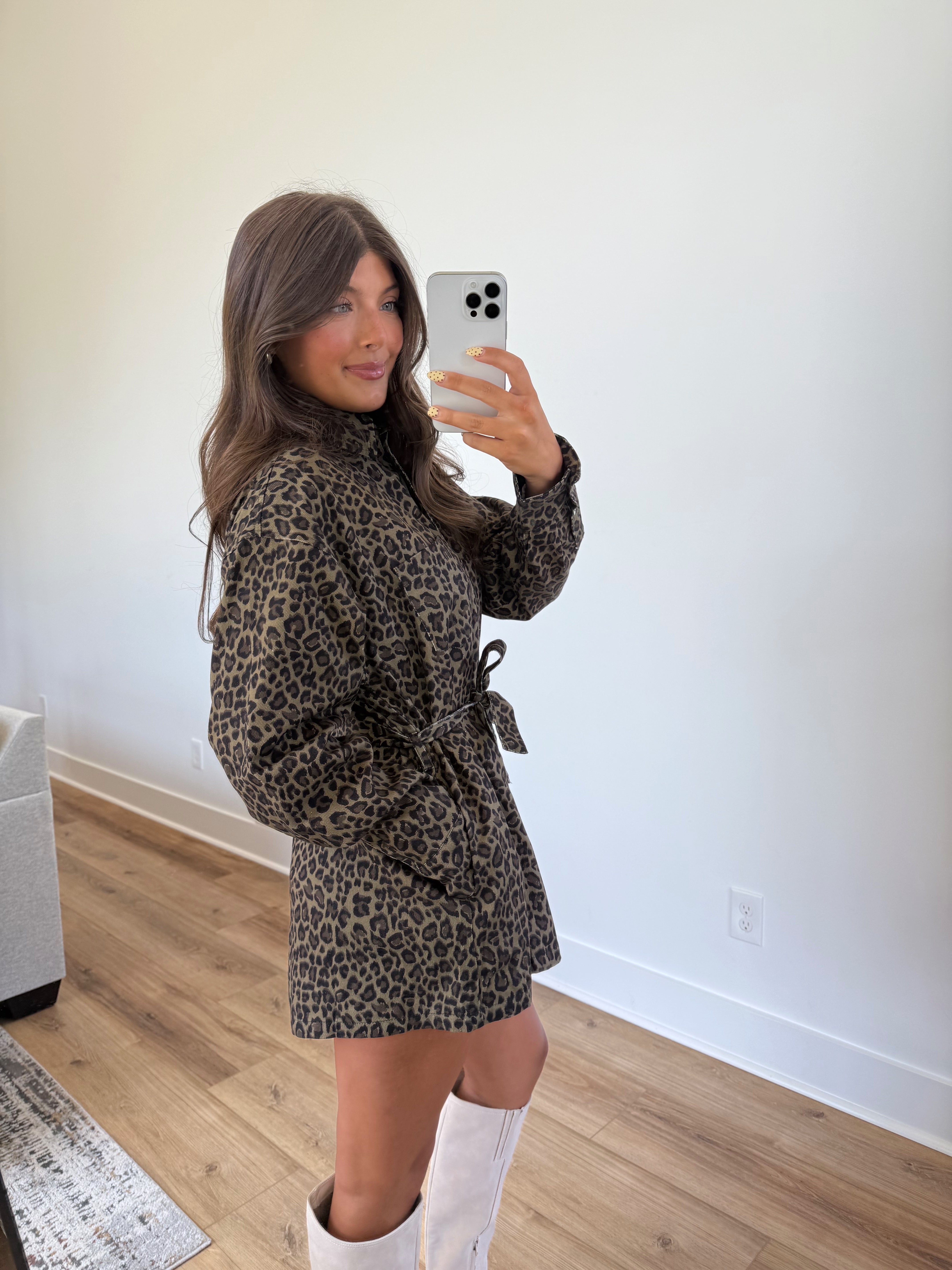 Boxy Cheetah Romper