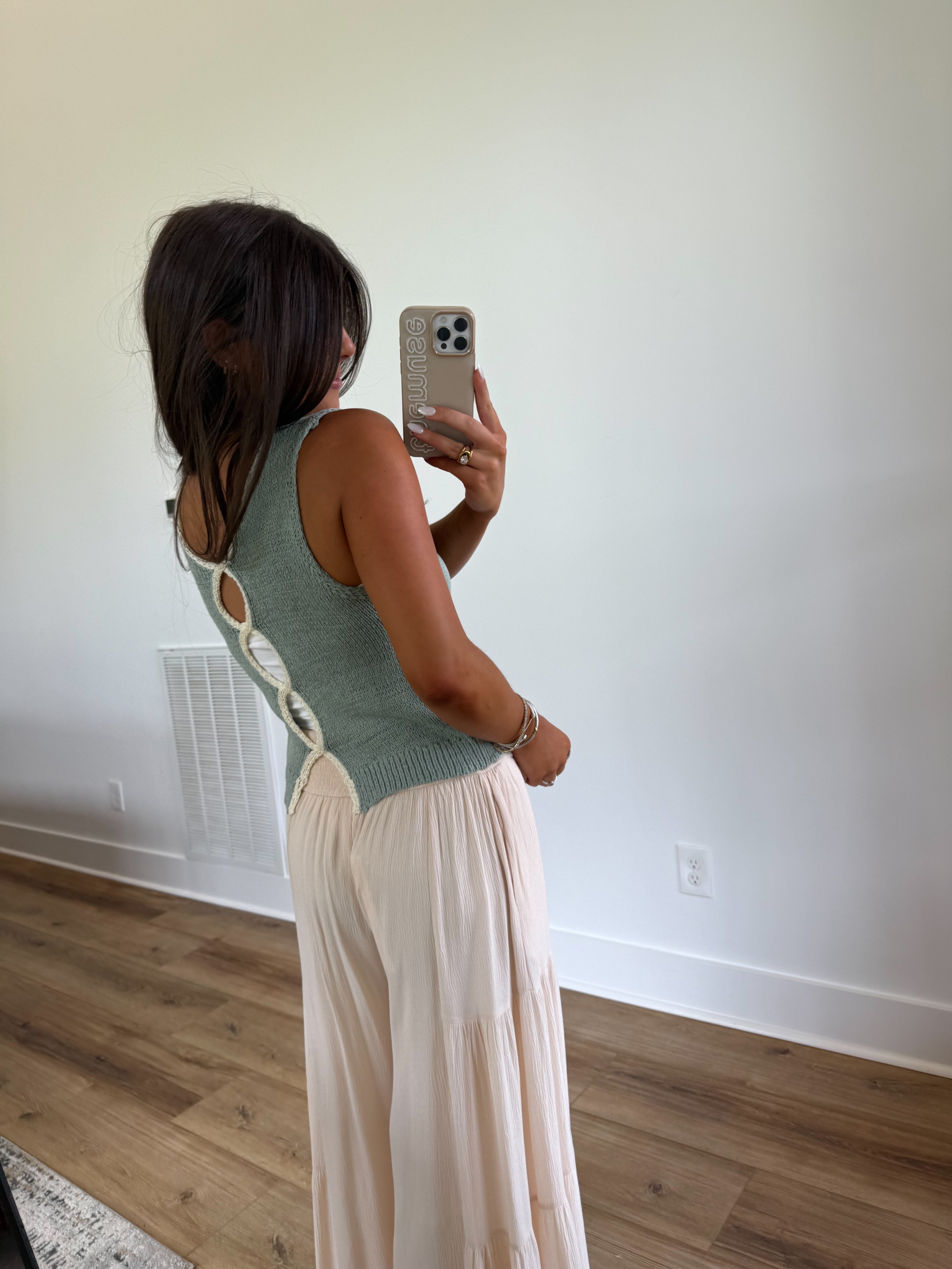 Seafoam Sally Top