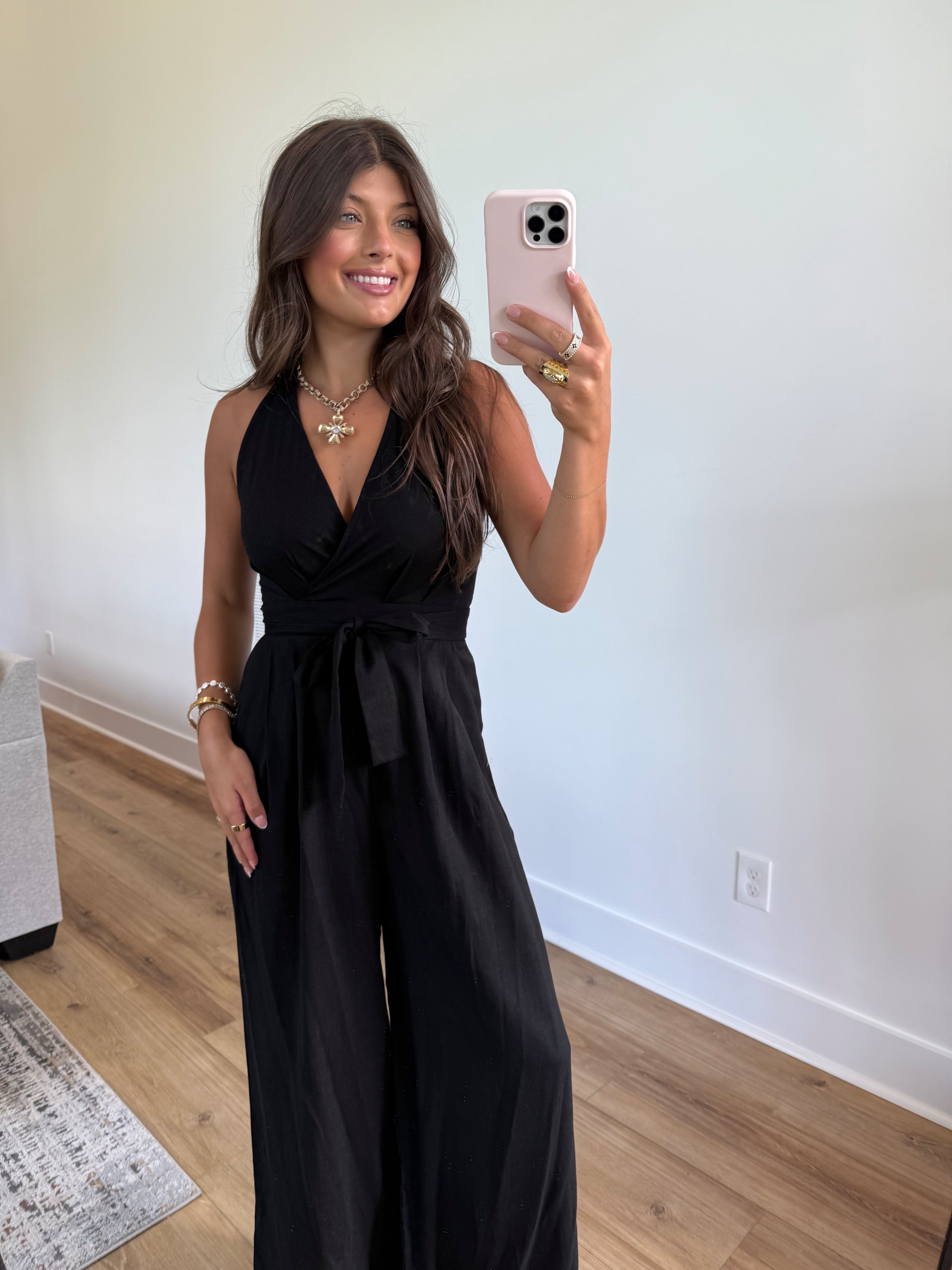 Like a Dream Jumpsuit (Black)