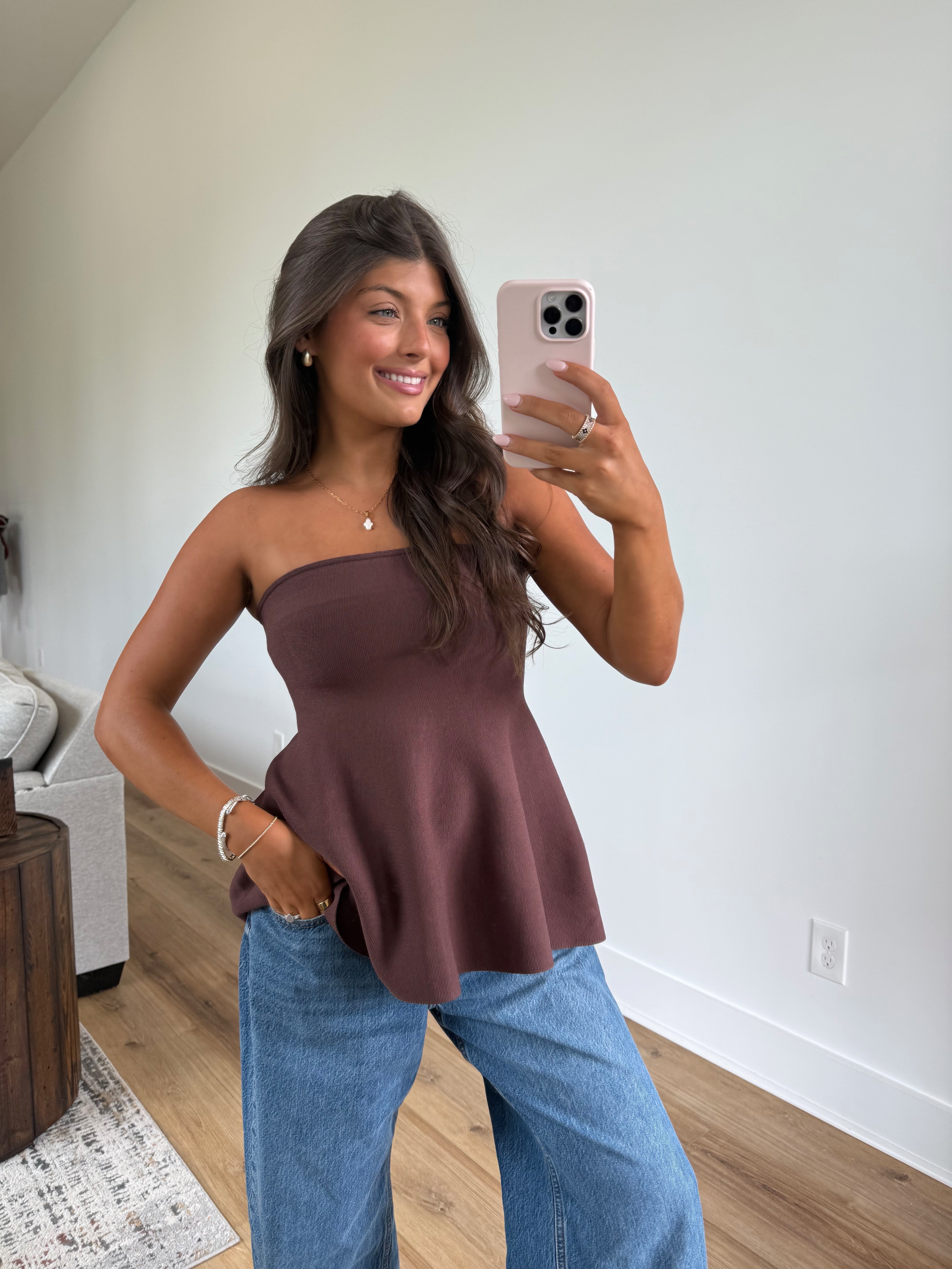 Celeste Strapless Top