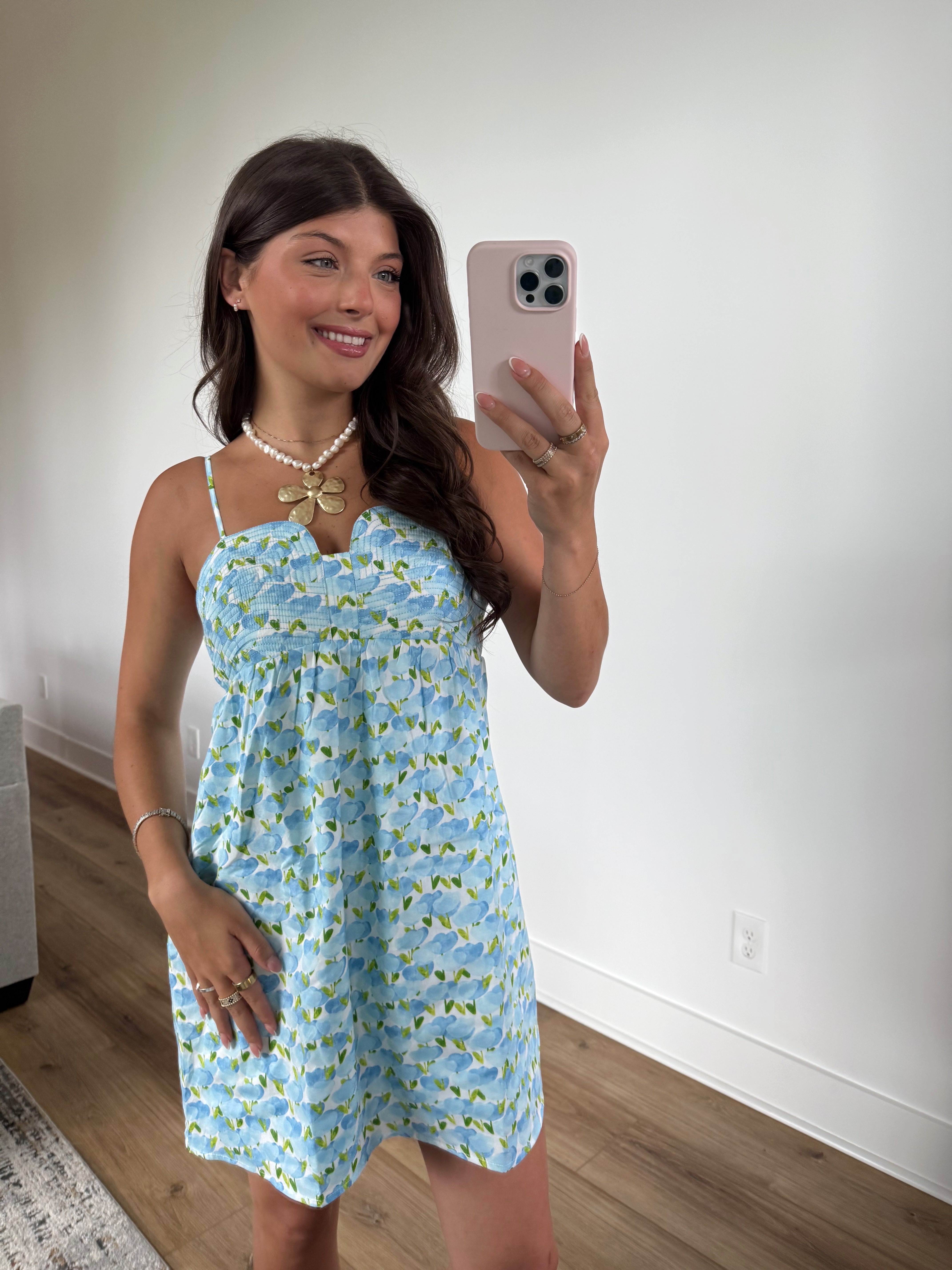 Mallie Spring Mini Dress