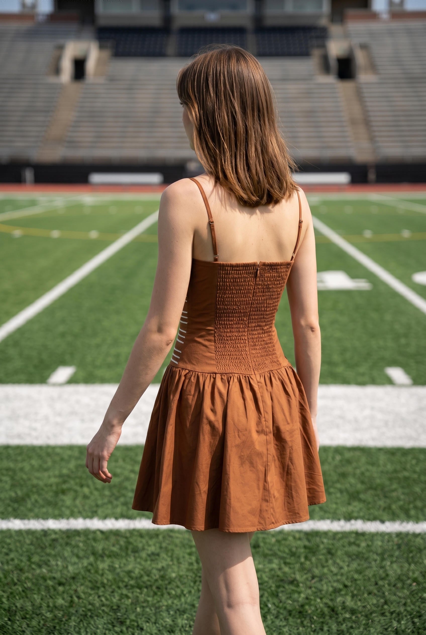 Pippa Mini Dress (Pumpkin Spice)