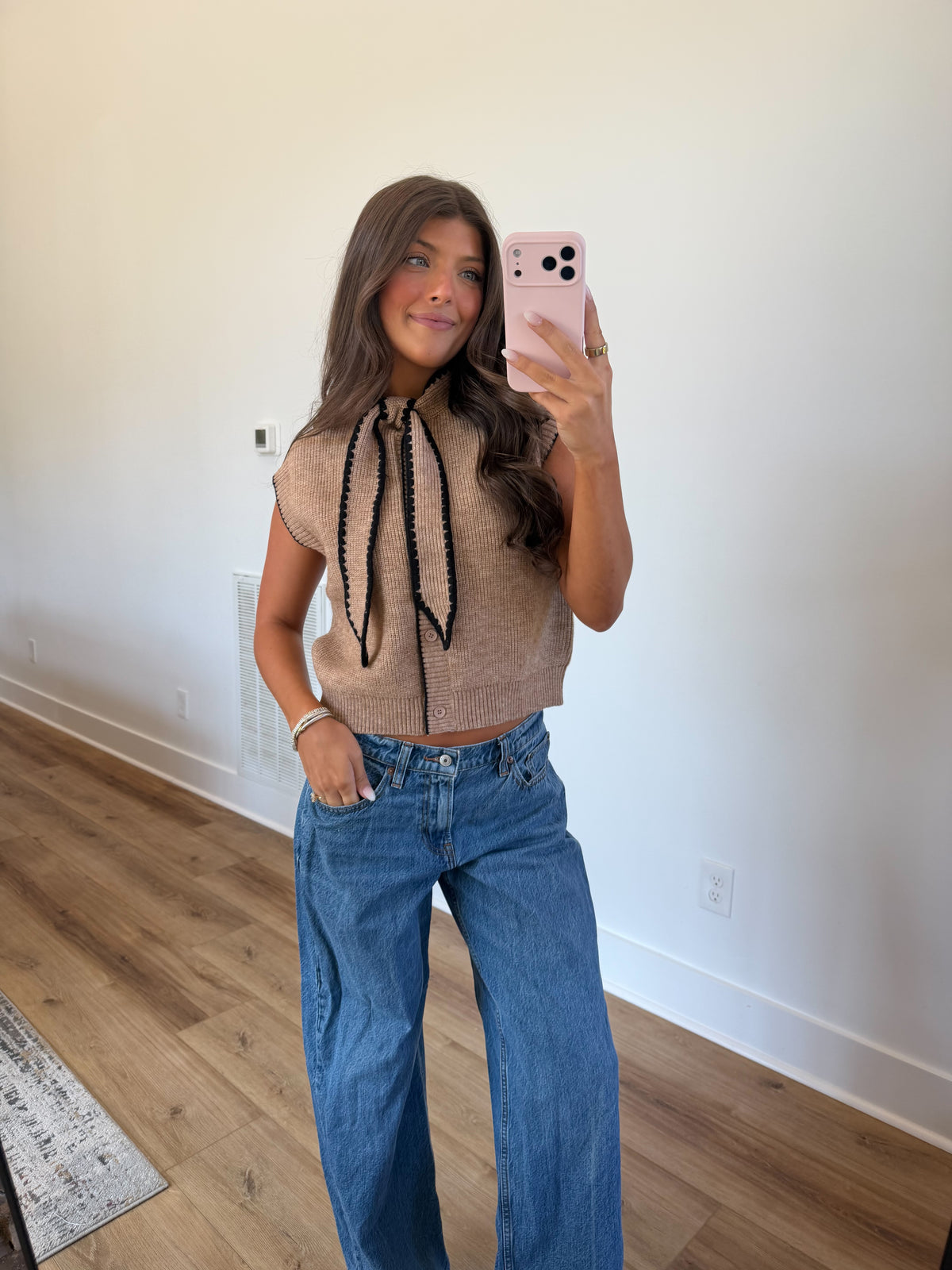 Necktie Knit Vest