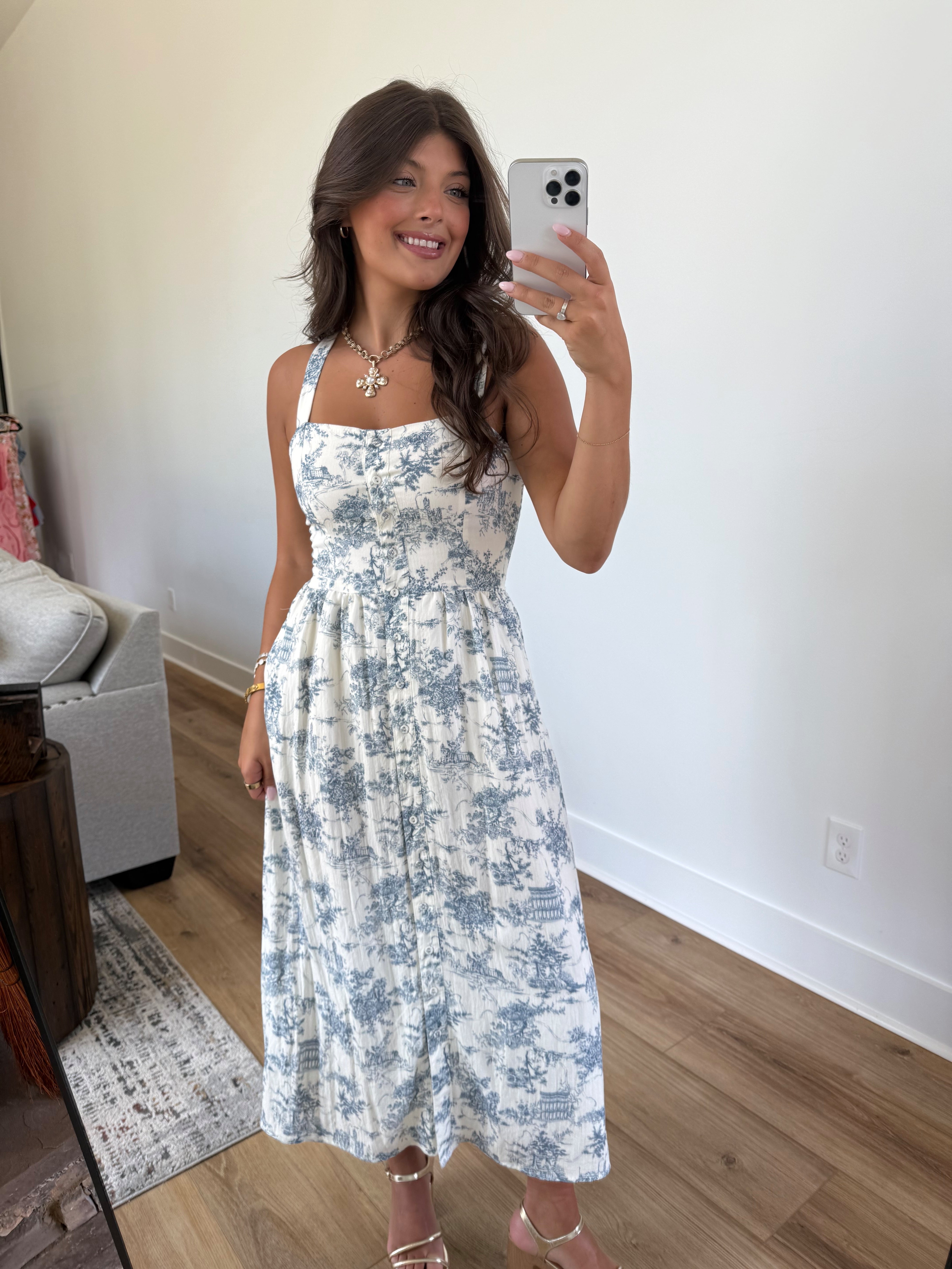Seaside Estate Midi Dress