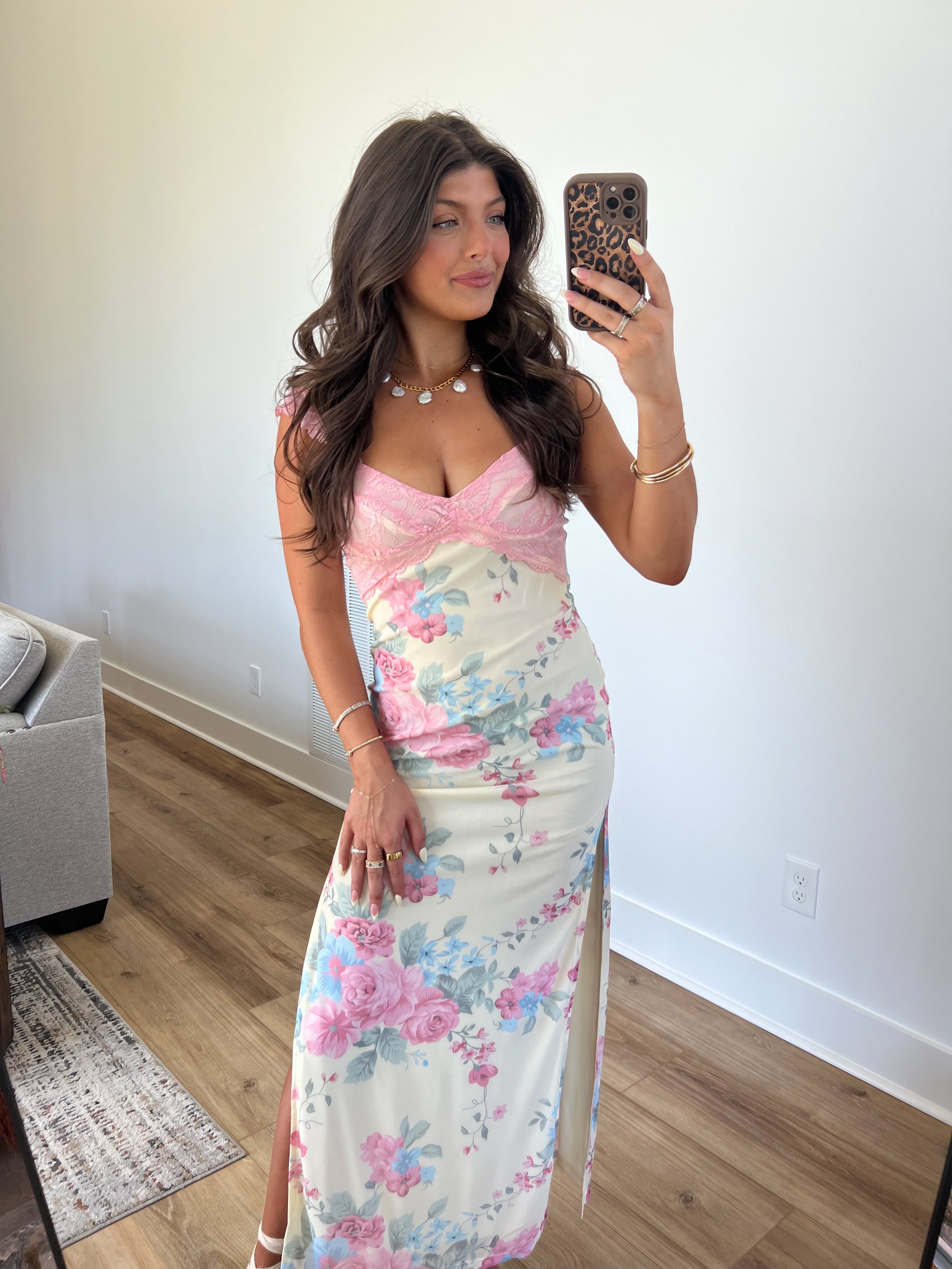 Mia Floral Maxi Dress
