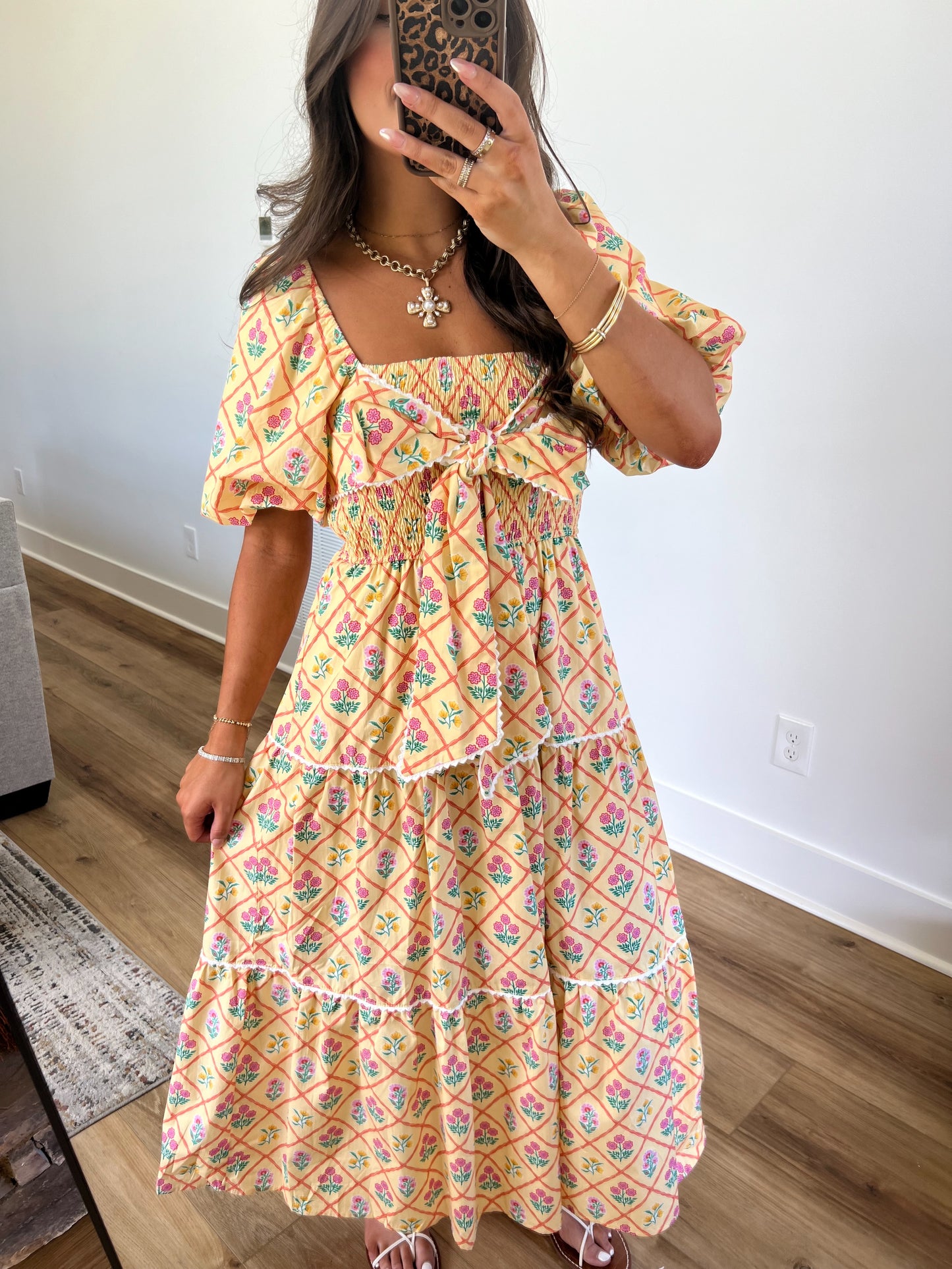 Pineapple Dreams Maxi Dress