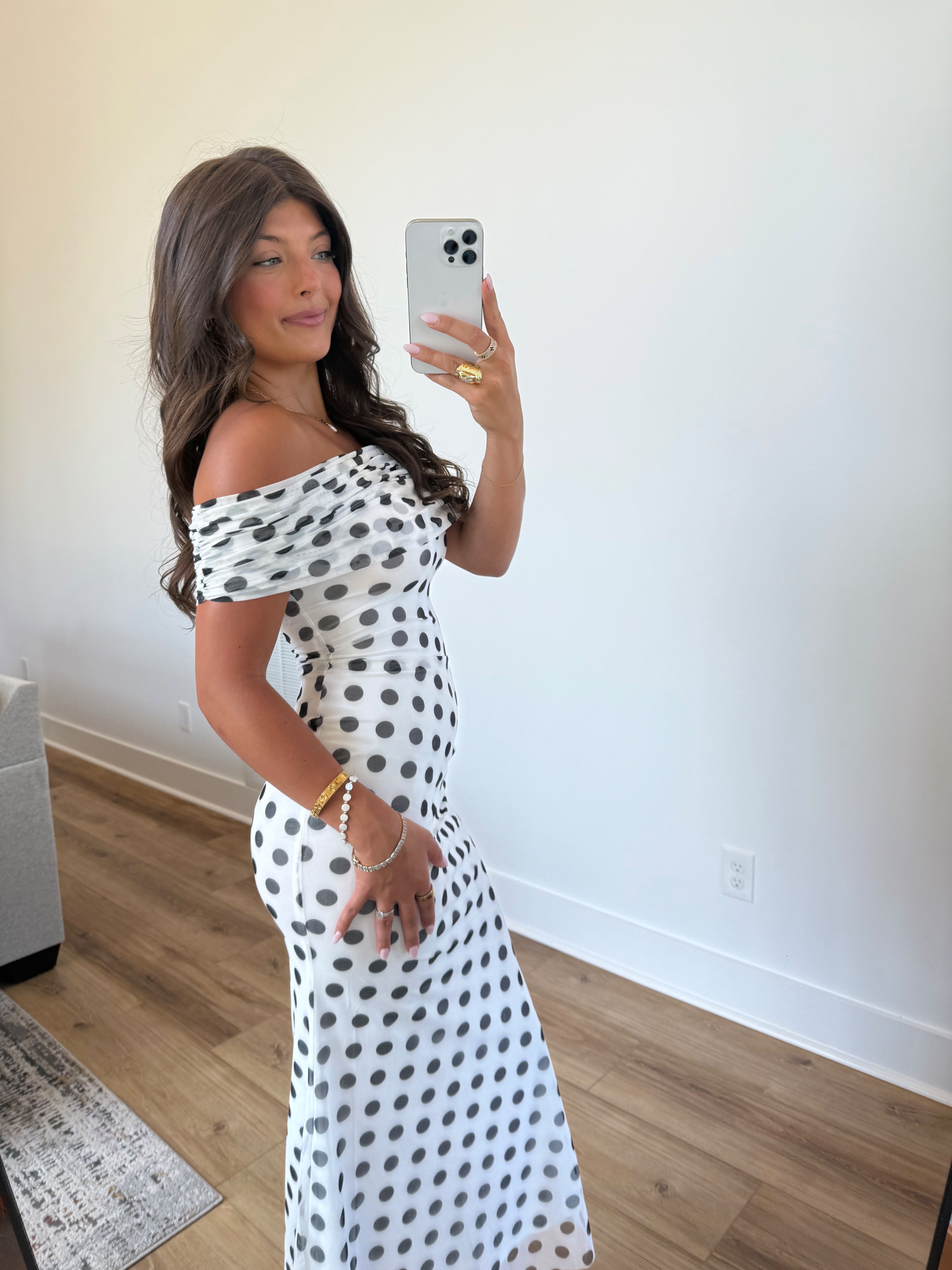 The Dotted Penelope (White)