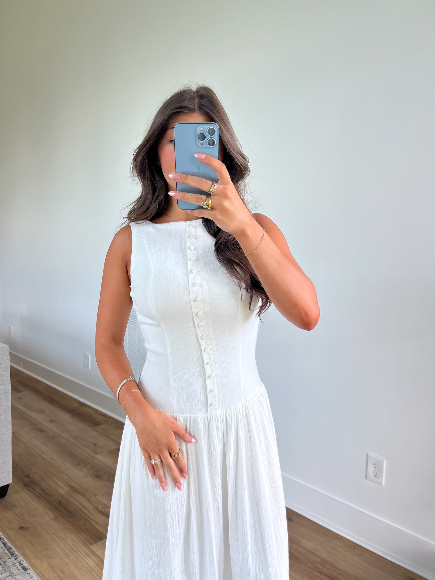 Drop Waist Maxi Dress