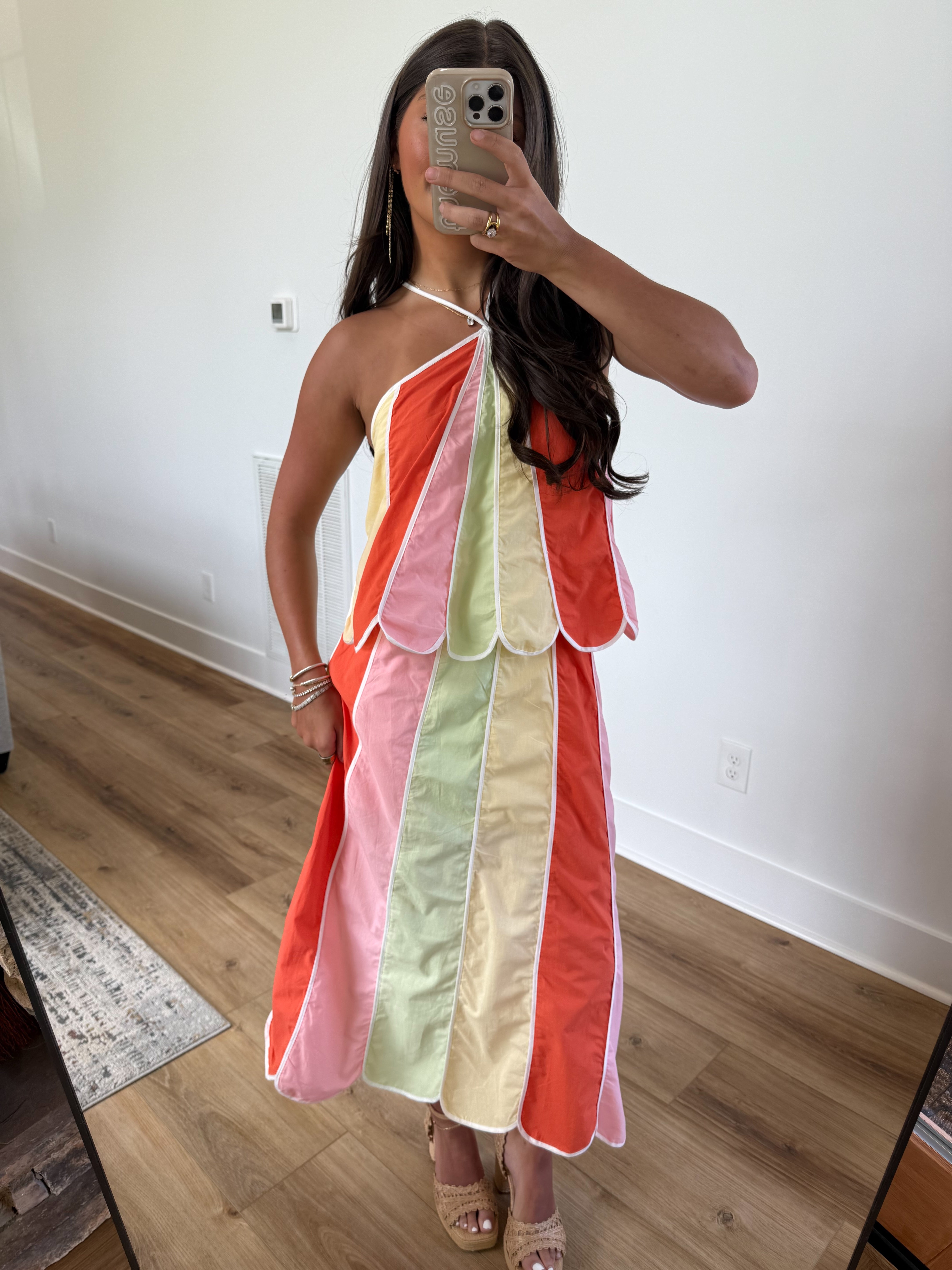 Colors Of Summer Midi Dress