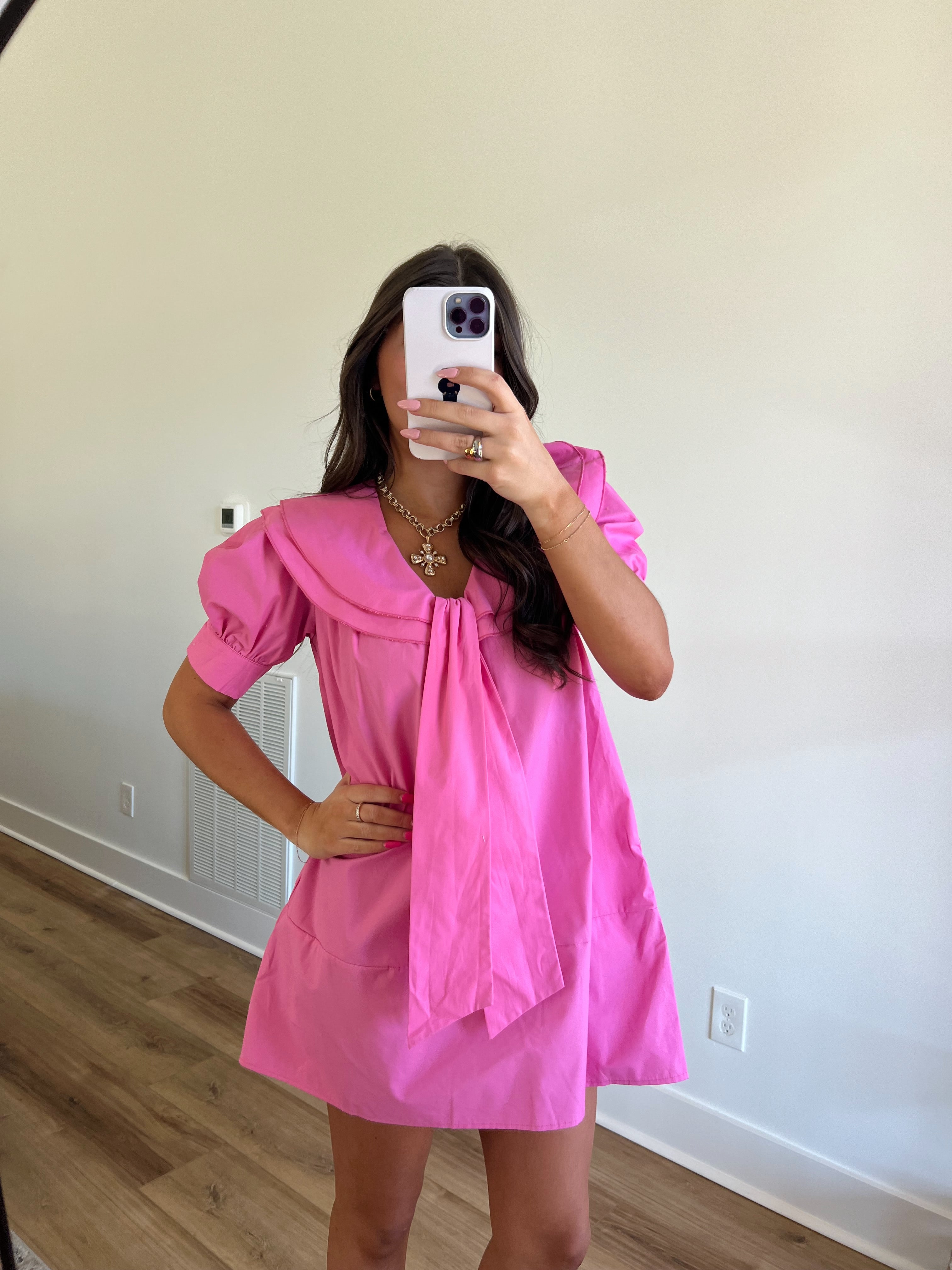 Pink Spring Dream Mini Dress