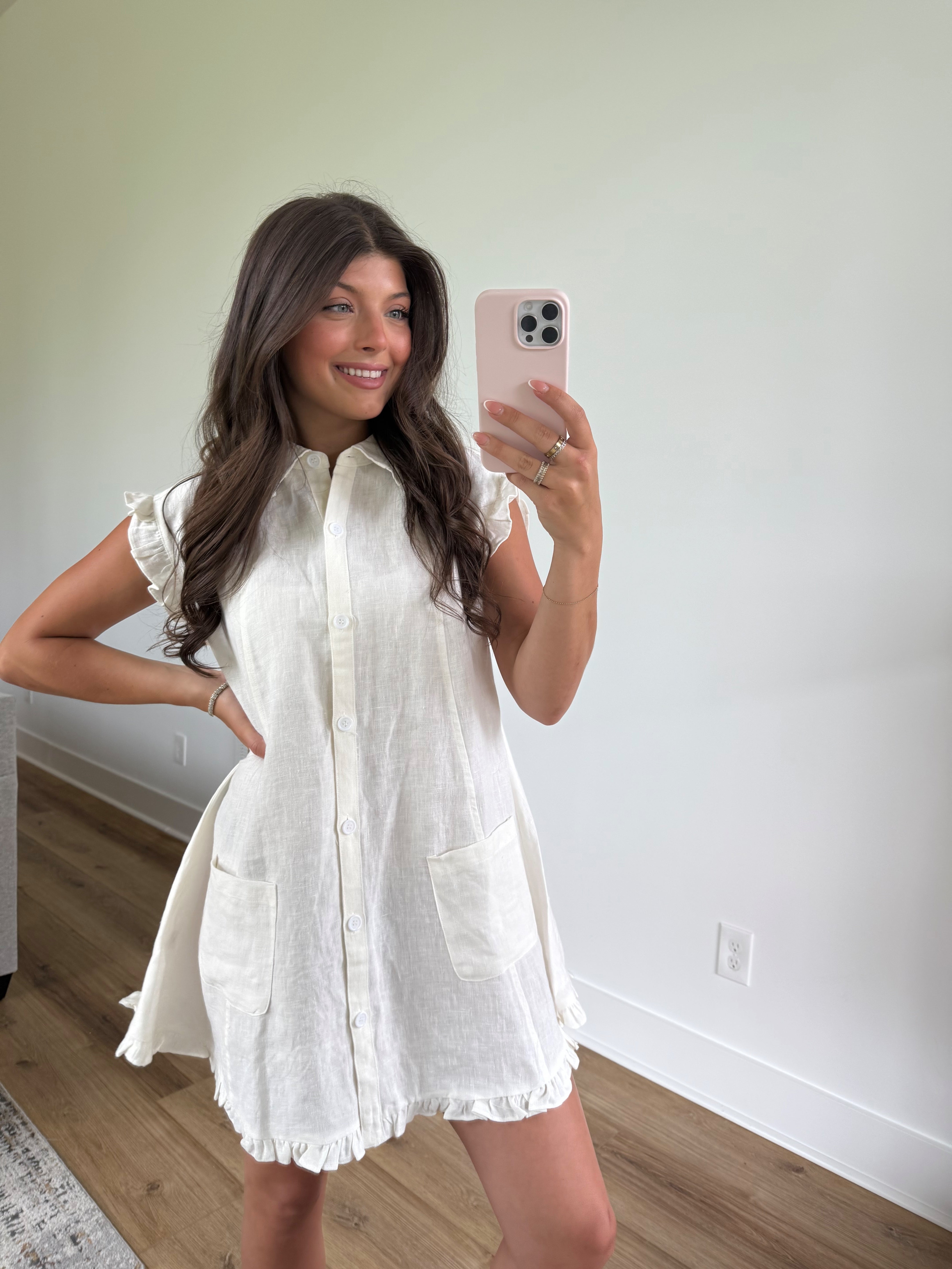 Ally Linen Dress