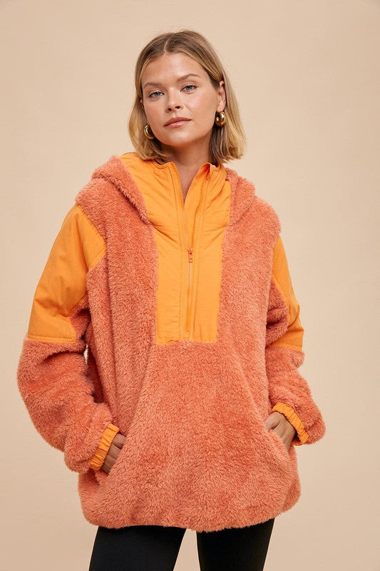Snuggle Up Sherpa (Orange)