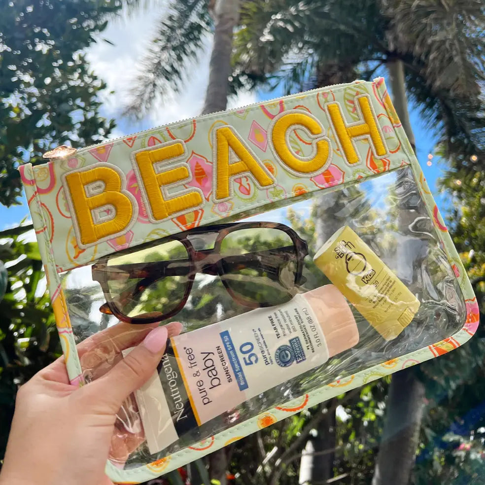 Beach Clear Pouch