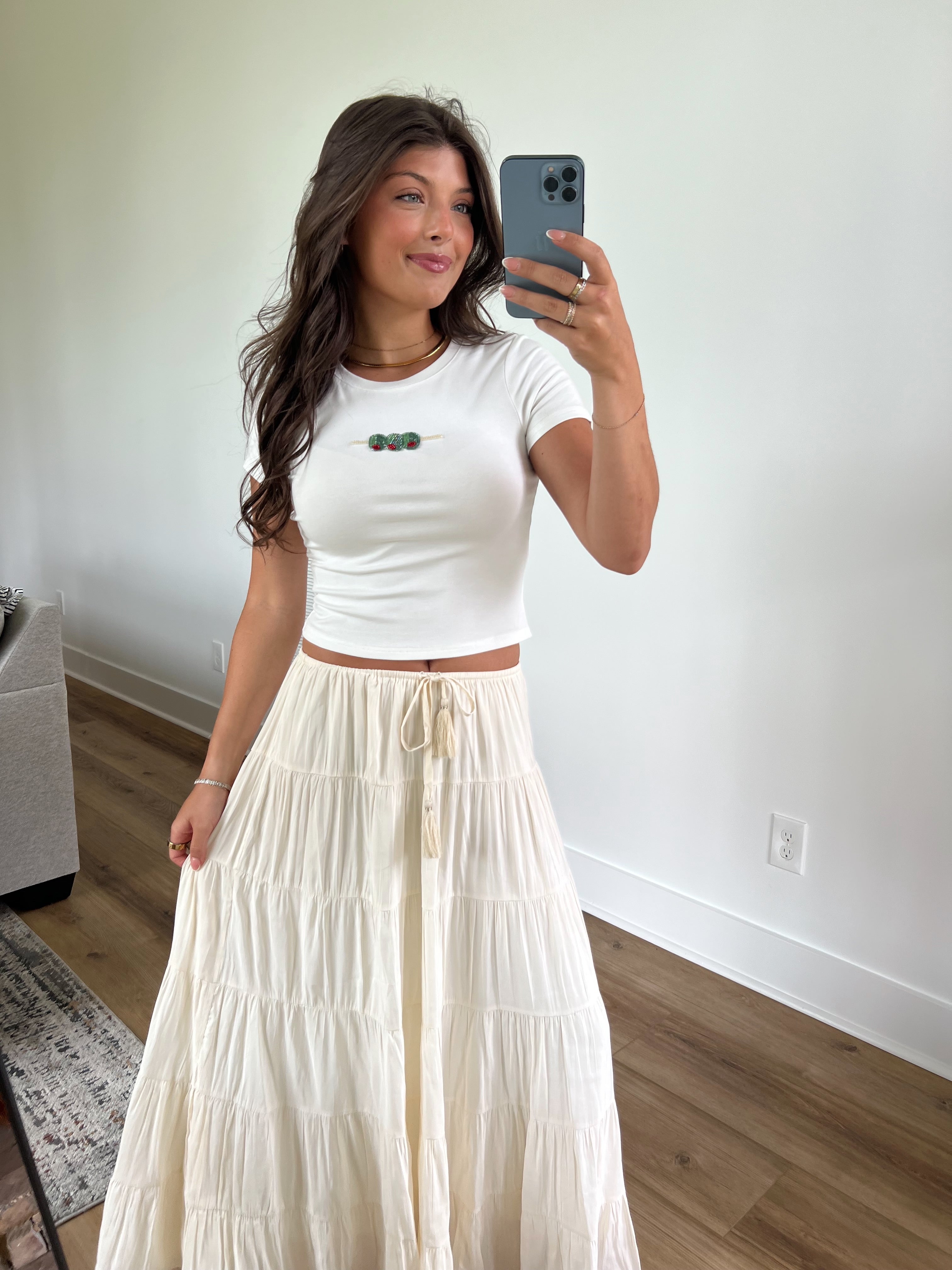 Bella Tiered Maxi Skirt